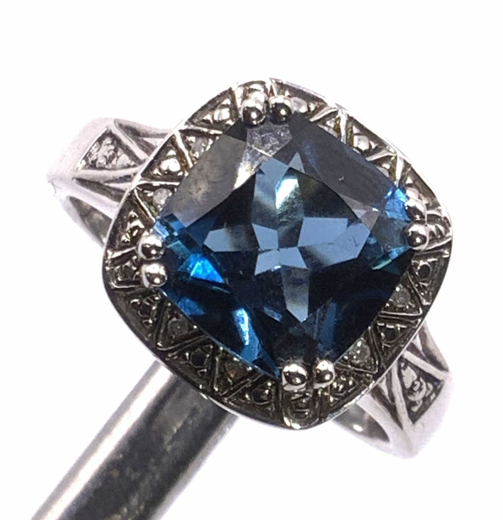 STERLING SILVER Quality Color Design Topaz Ring Bx (1 of 13)