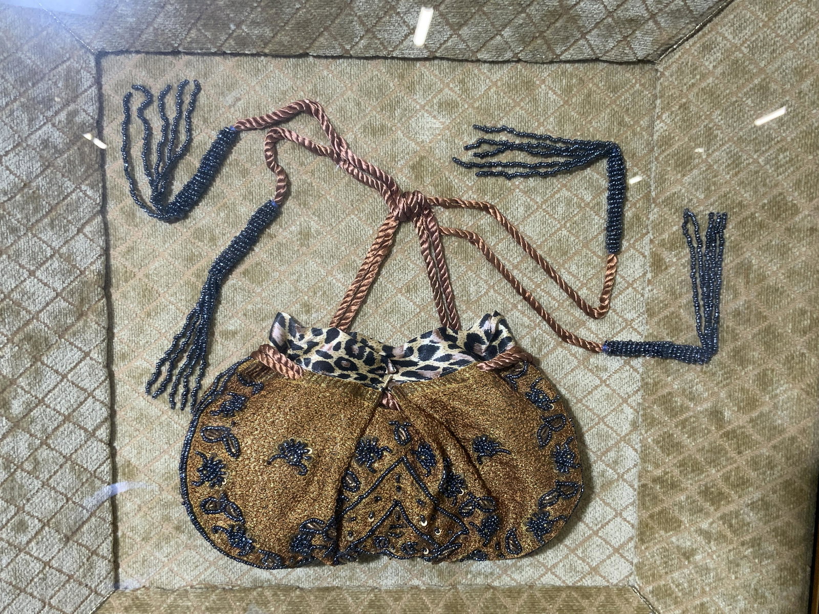 JOHN RICHARD Framed Beaded Handbag (1 of 14)