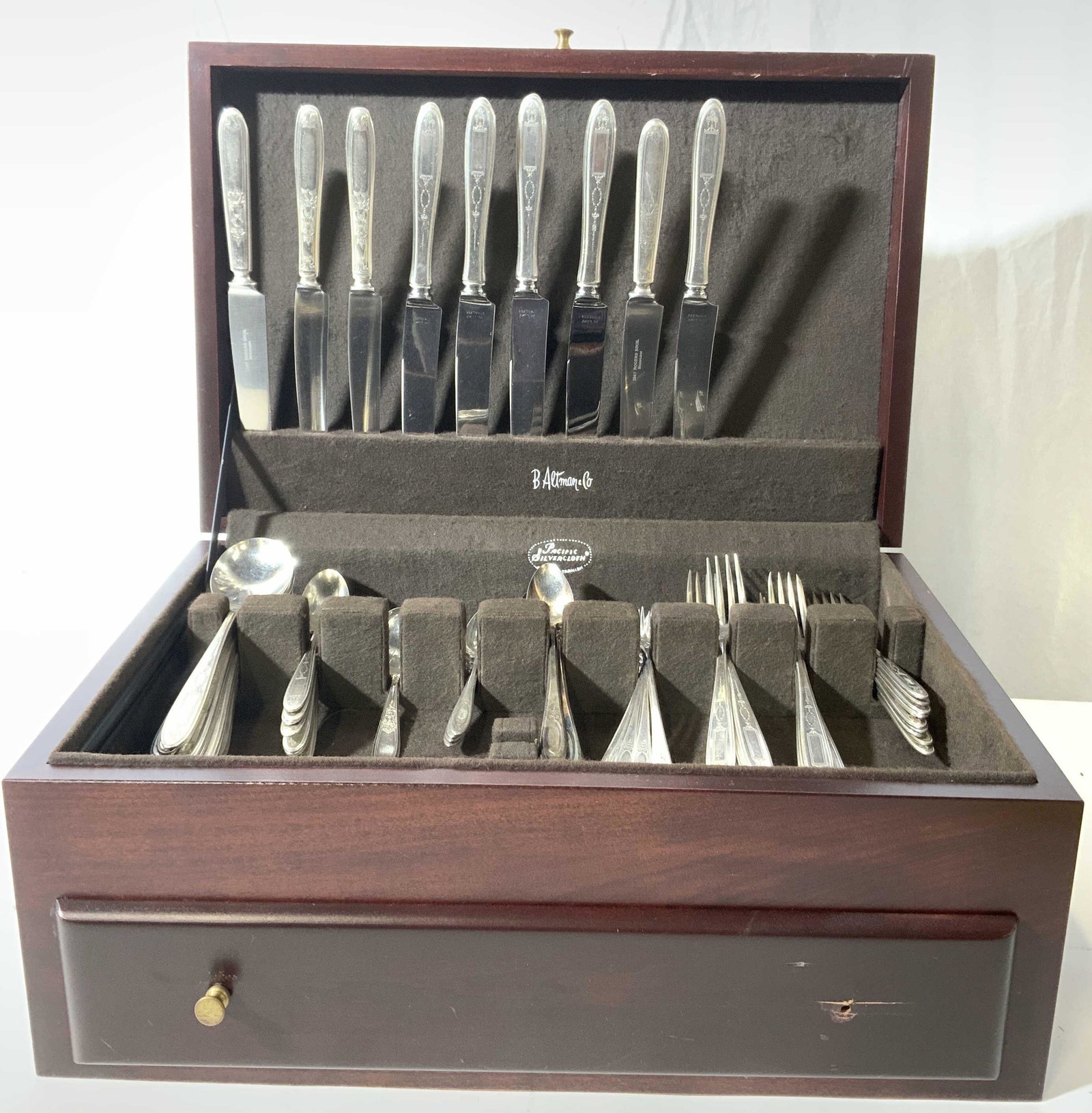 Set 75 COMMUNITY PLATE Silverware In Box (1 of 15)
