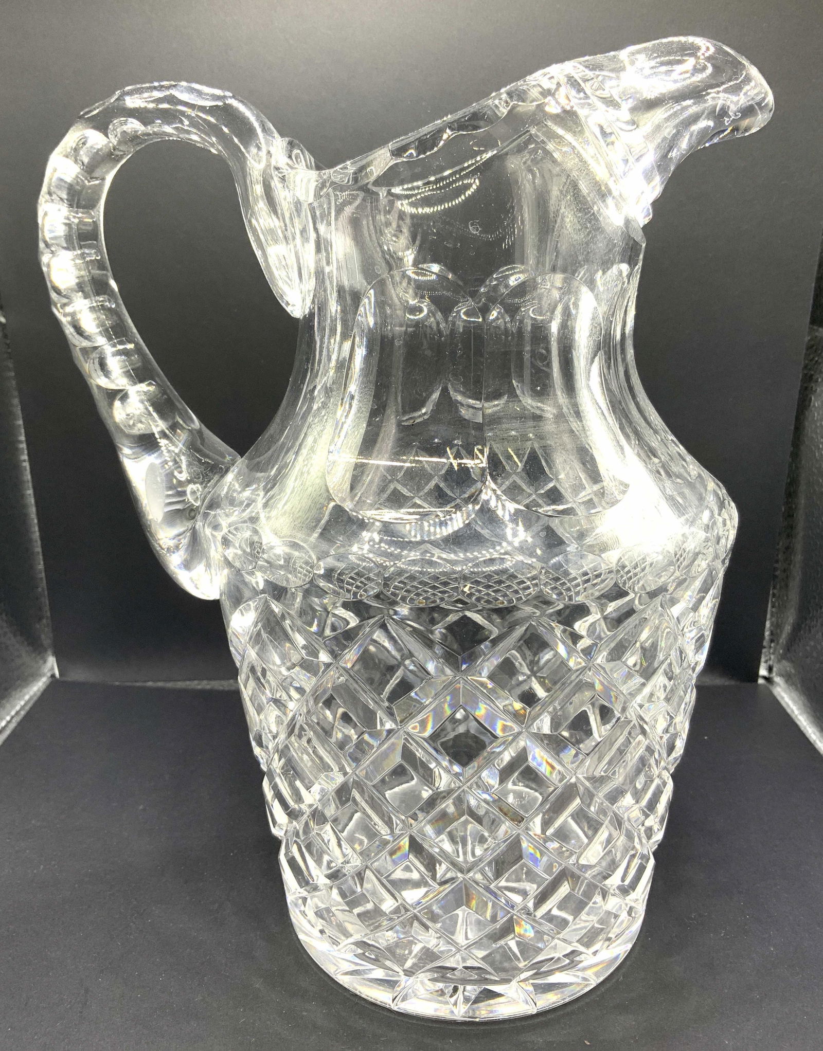 Cut Crystal Pitcher Vessel (1 of 8)