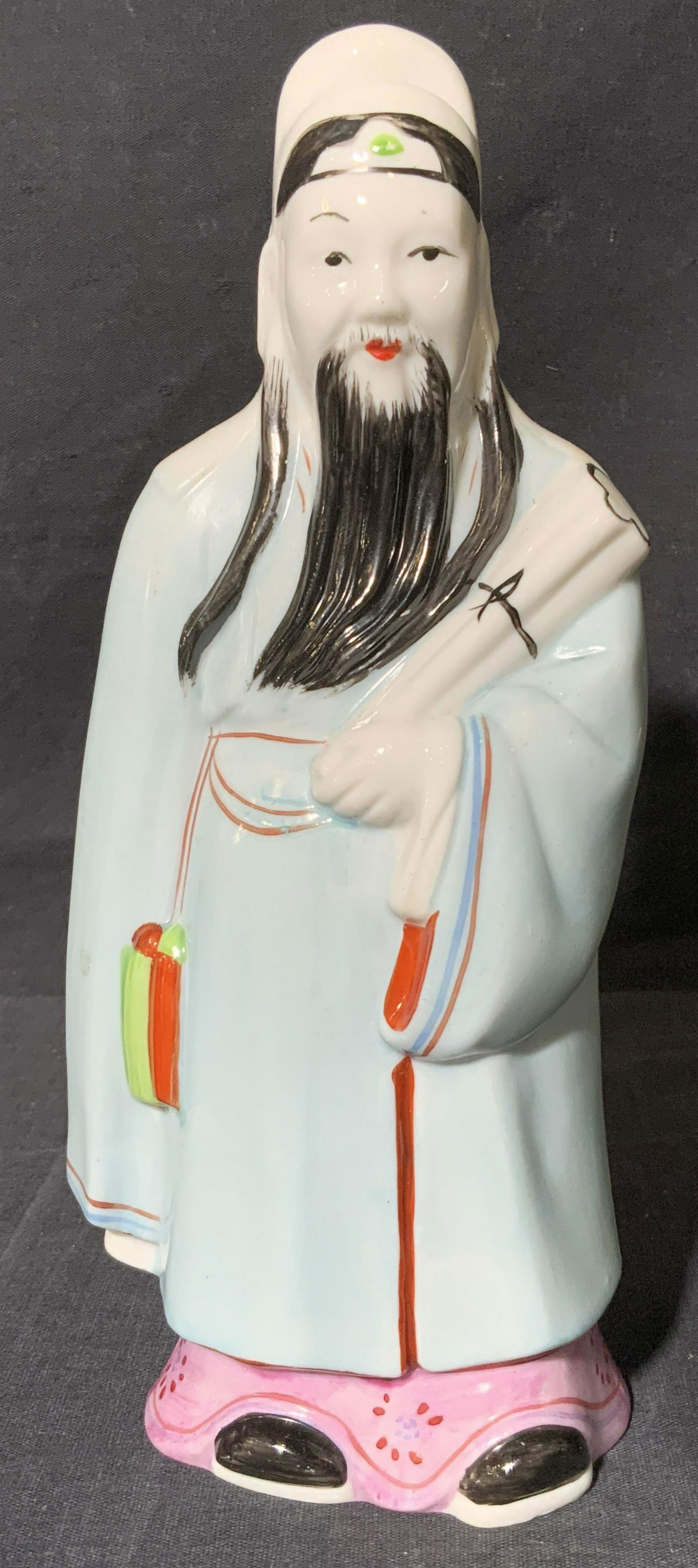 Asian Style Standing Male Figurine (1 of 8)