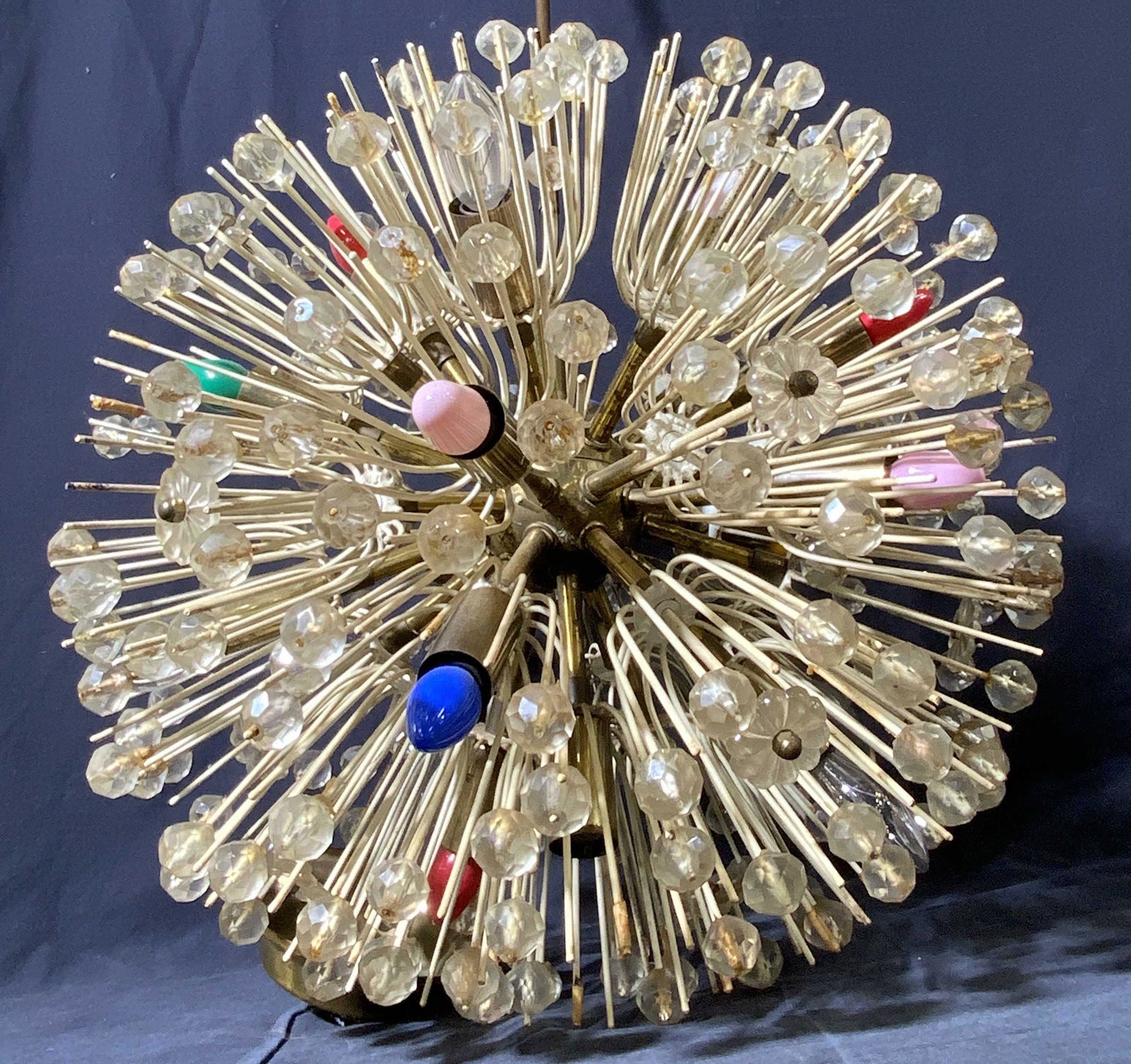 Vintage Grand Snowball Style Chandelier (1 of 10)