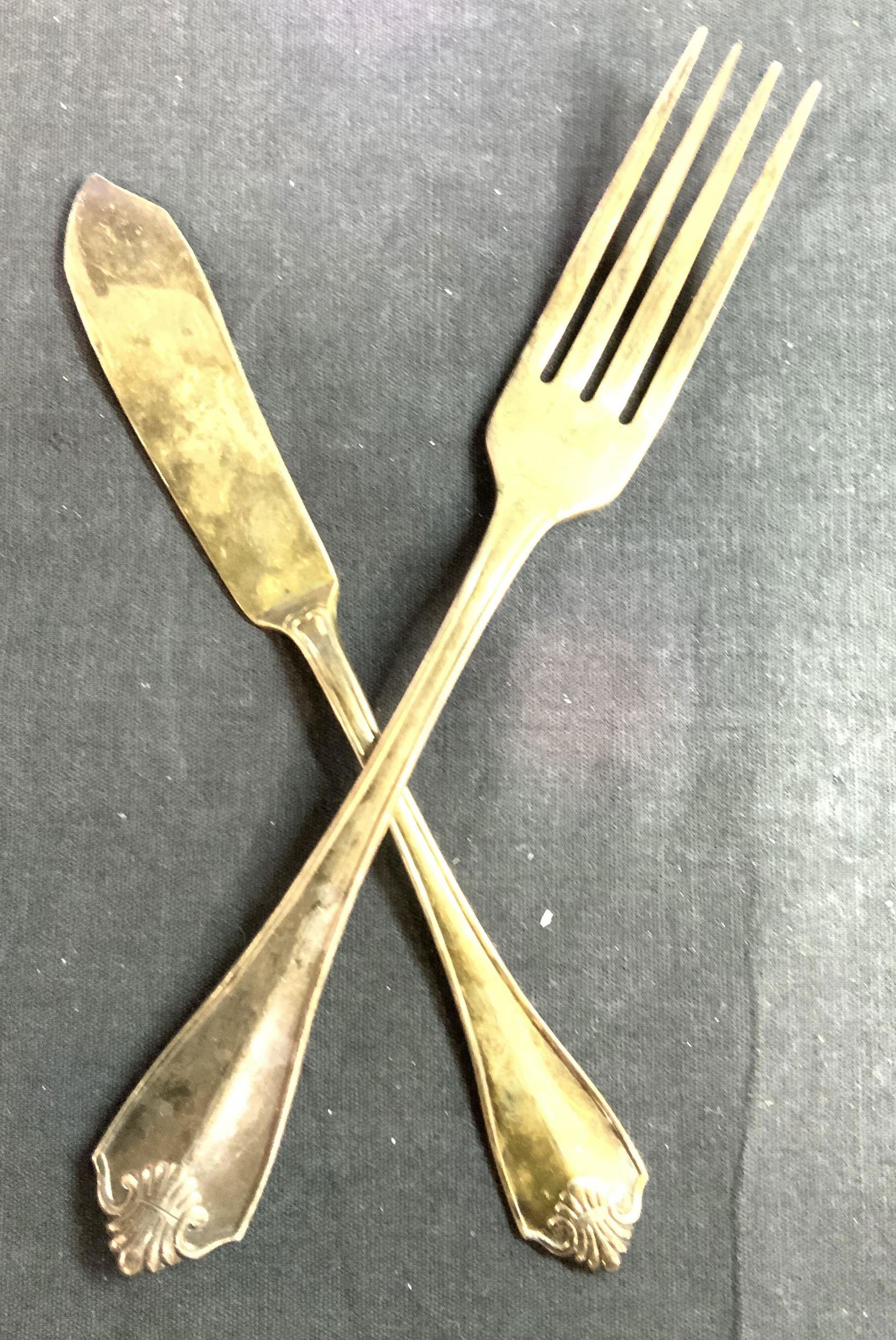 1881 Rogers Oneida LTD Fork and Butter Knife (1 of 7)