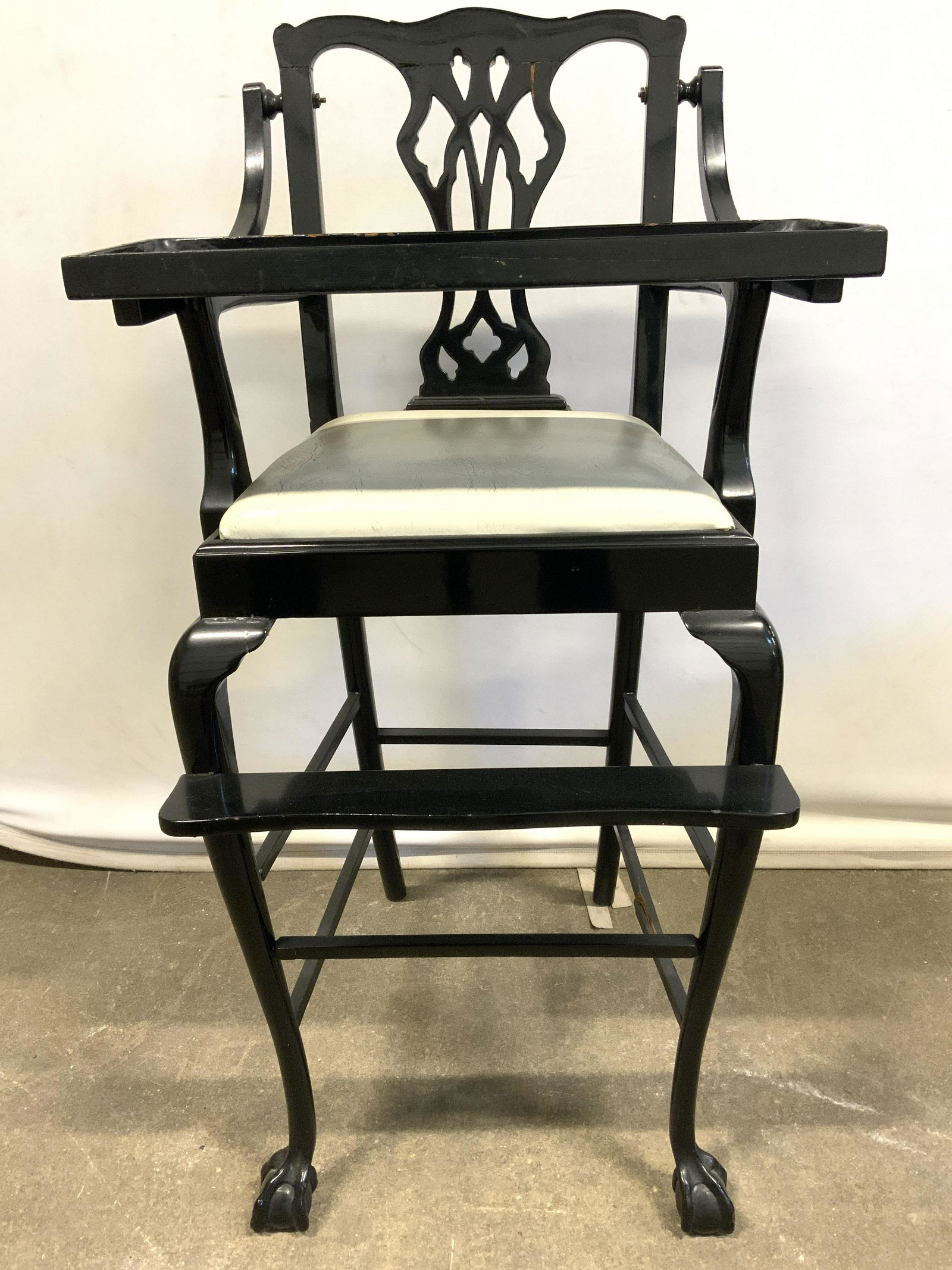 Chippendale Style Back High Chair (1 of 12)