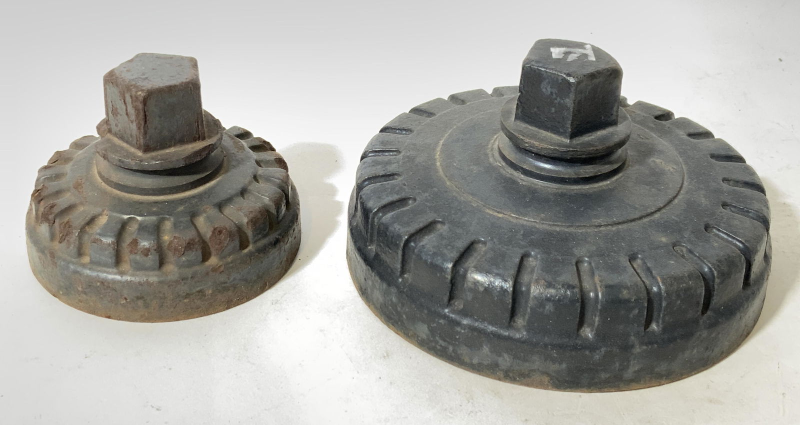 Group Lot 2 Iron Fire Hydrant Caps/ Bonnets (1 of 7)