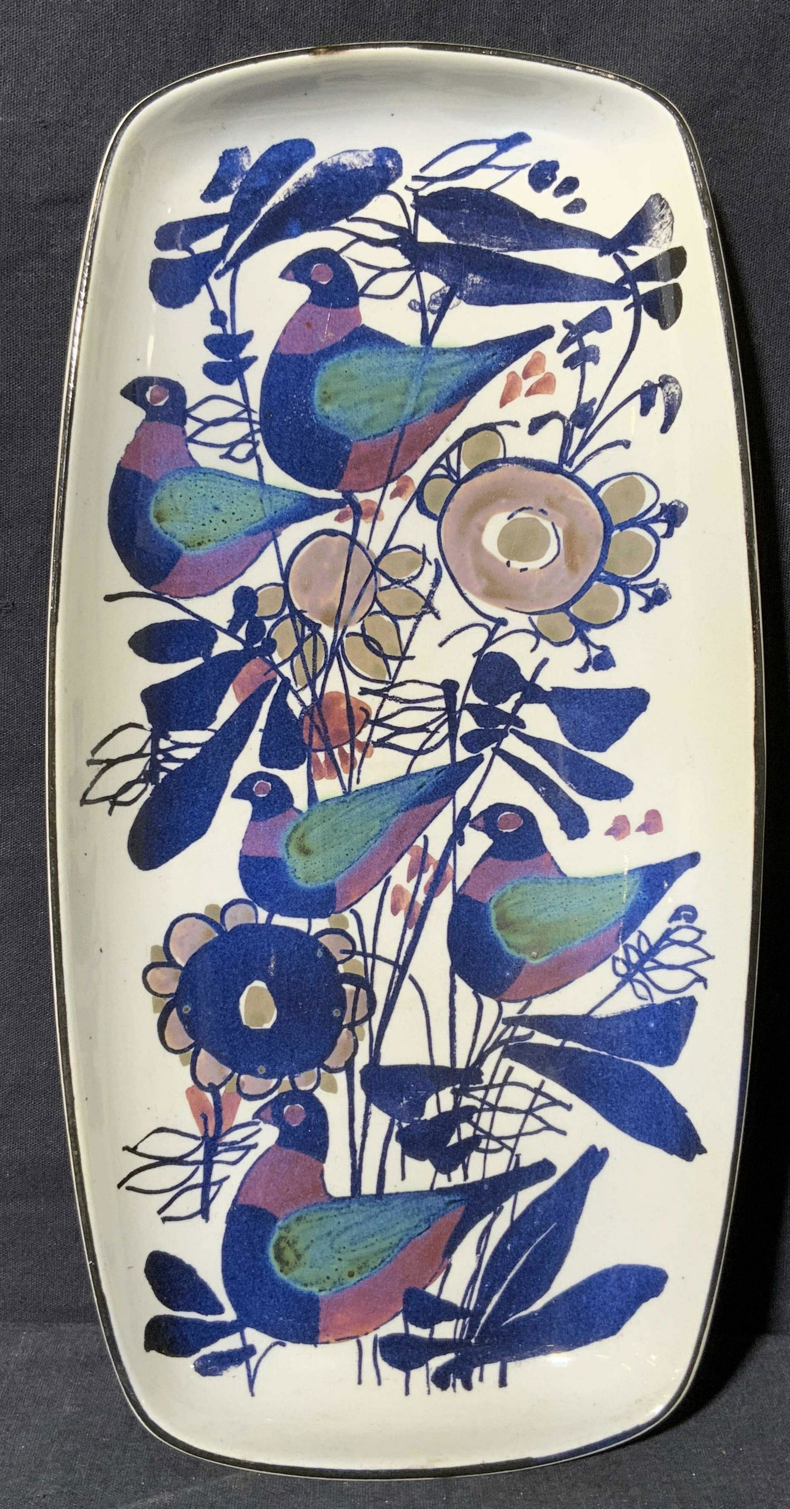 Royal Copenhagen Ceramic Bird Dish (1 of 6)