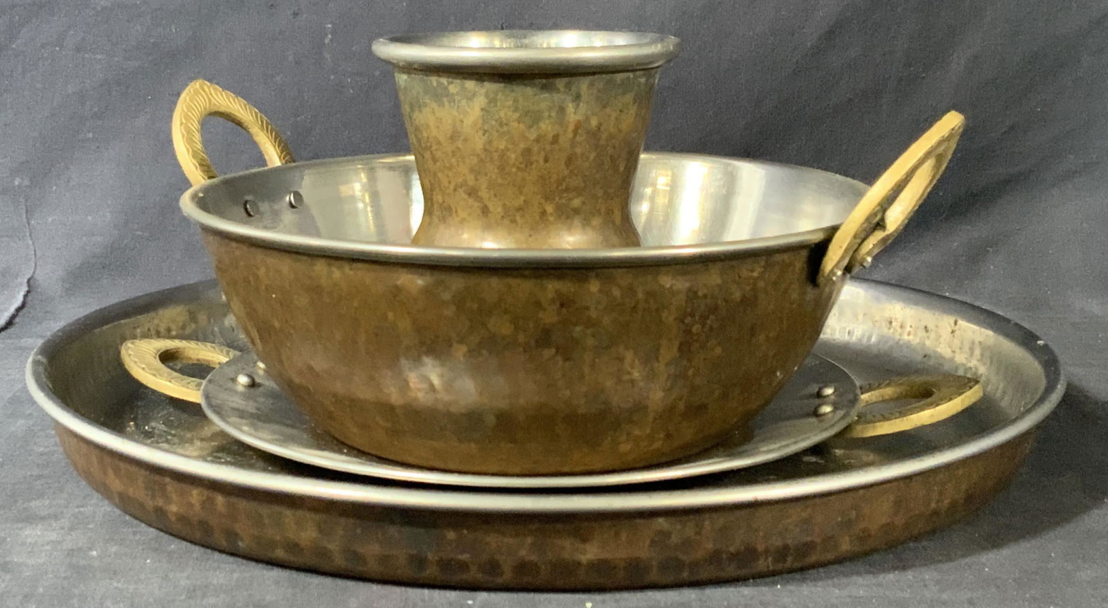 TERA 4 PCs Hammered Copper Partial Set (1 of 10)