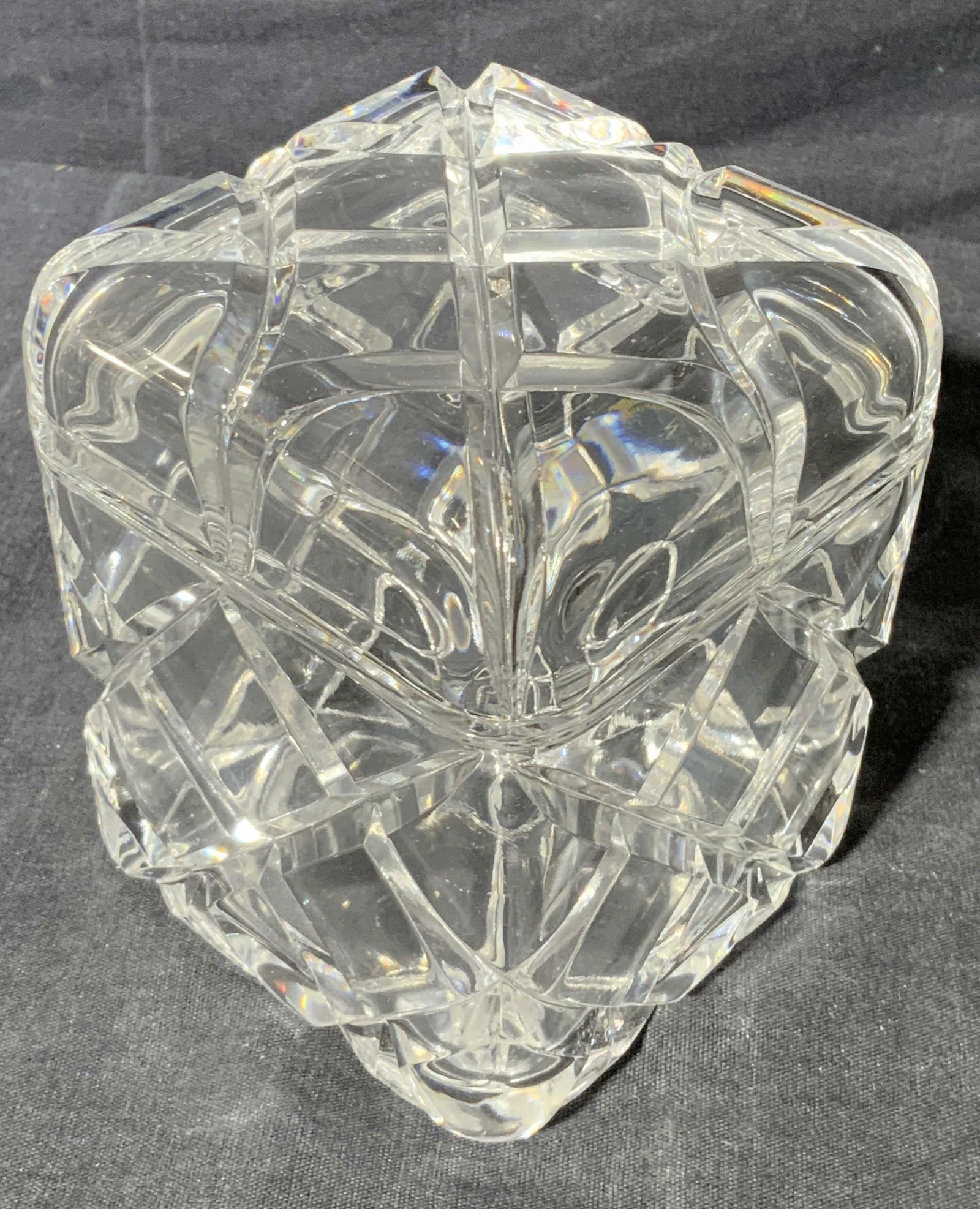 Crystal Box with Cut Grid Pattern (1 of 6)