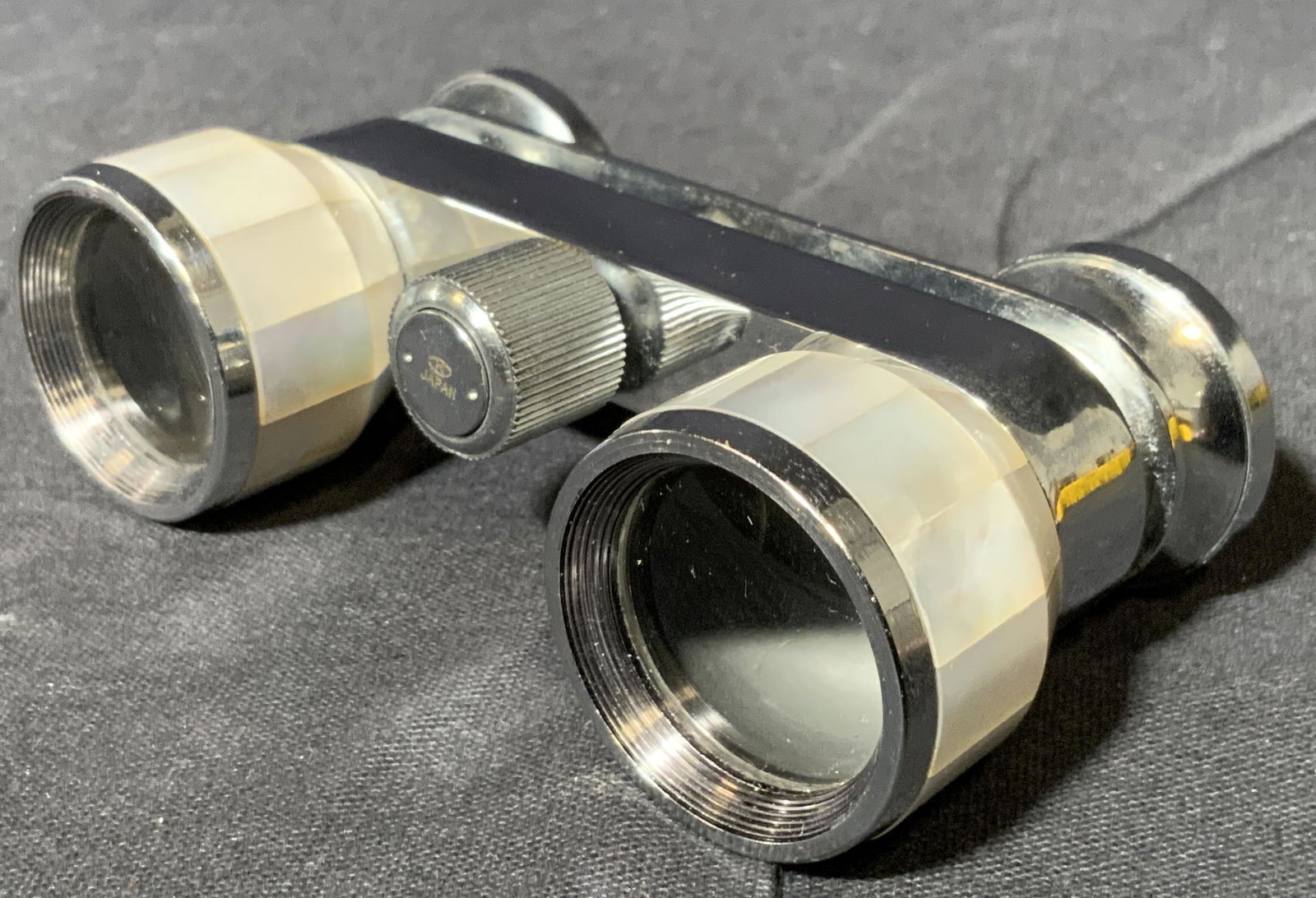 BINOLUX Mother Of Pearl & Metal Opera Glasses (1 of 8)