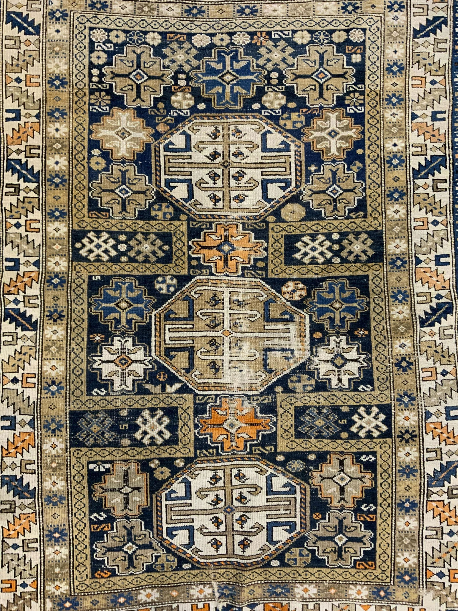 Vintage Handmade Turkish Wool Area Rug (1 of 8)