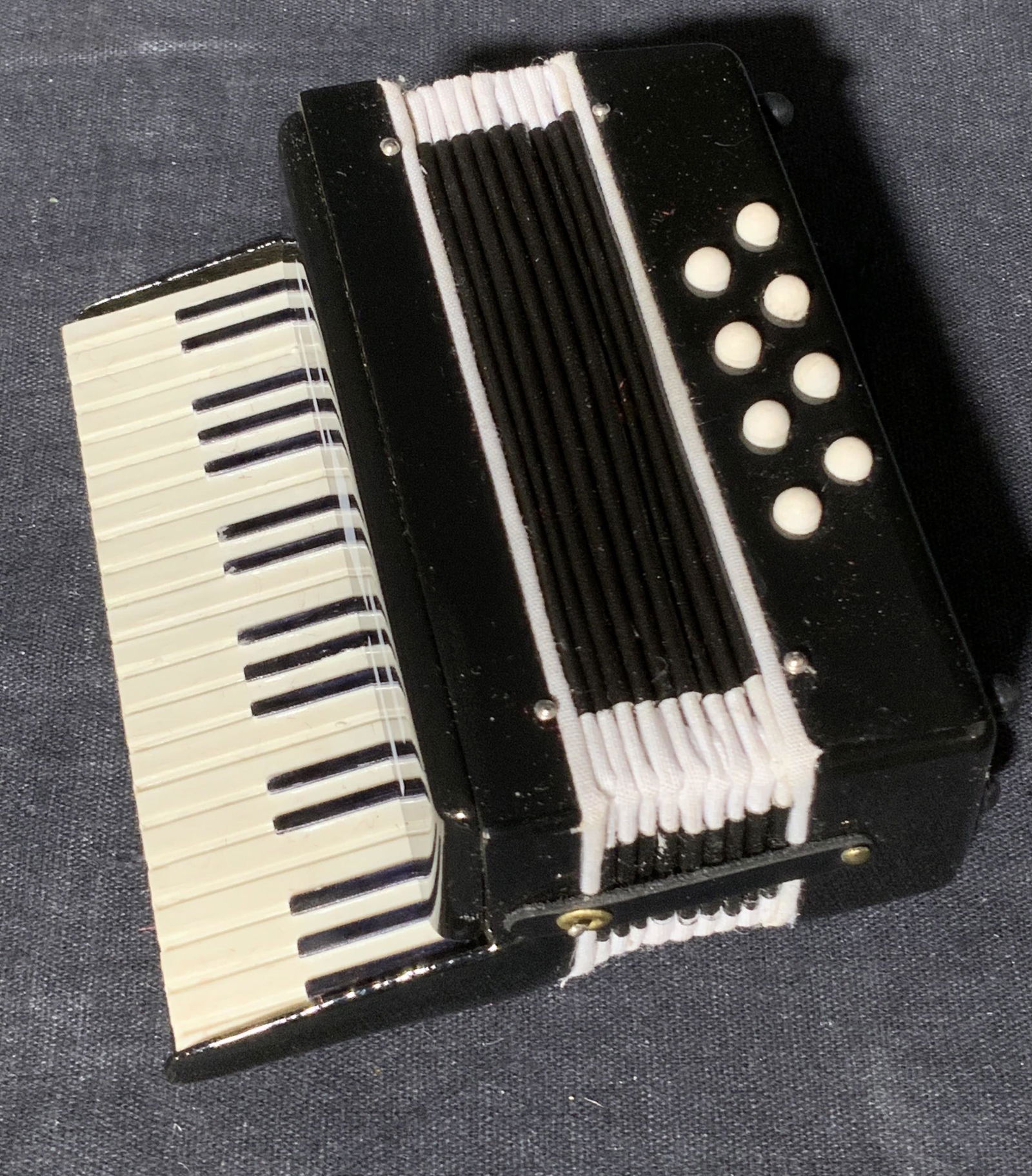 Replica Miniature Model Accordion with Case (1 of 8)