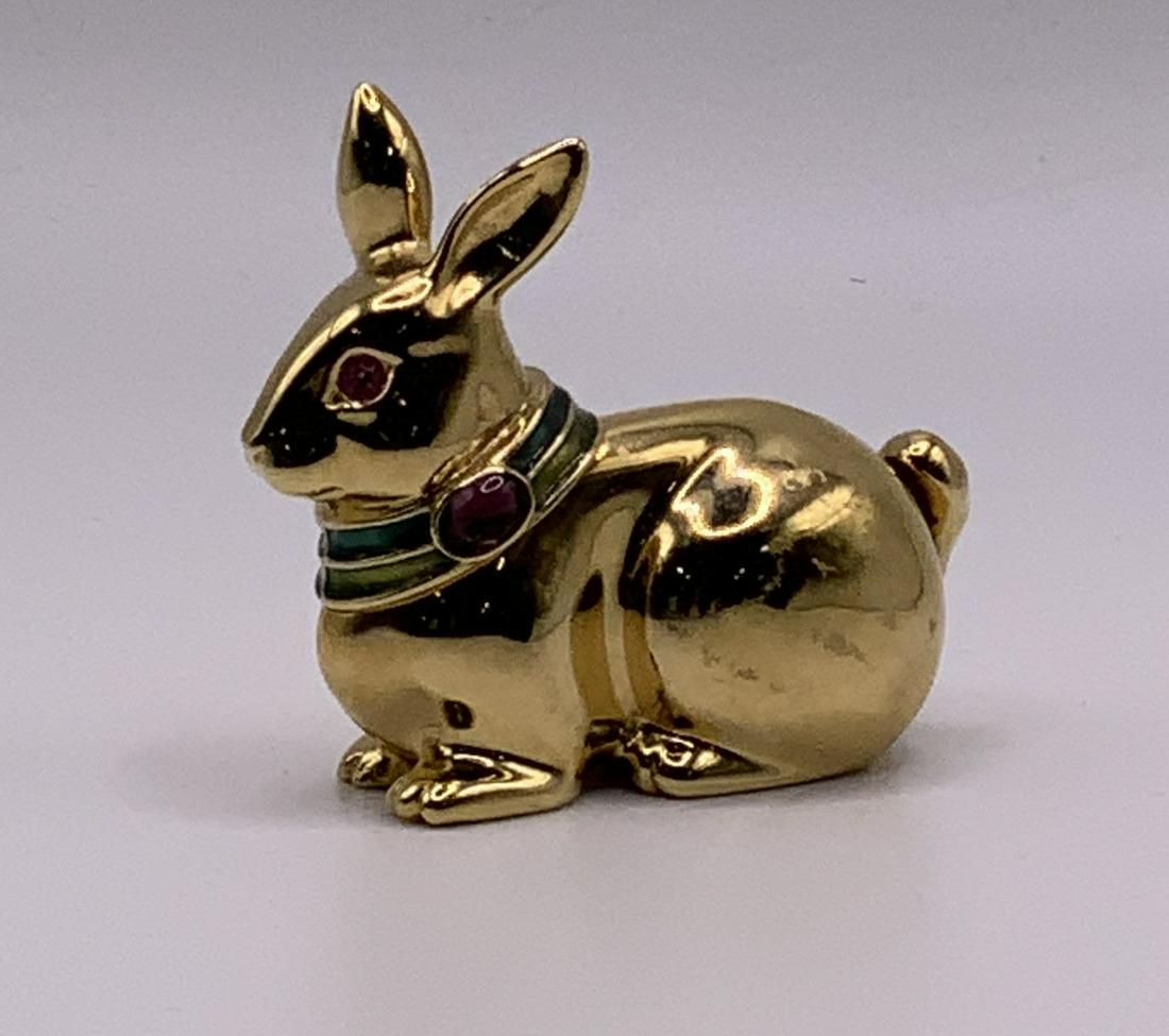 ESTEE LAUDER Enamel Rabbit Solid PERFUME Figure (1 of 5)