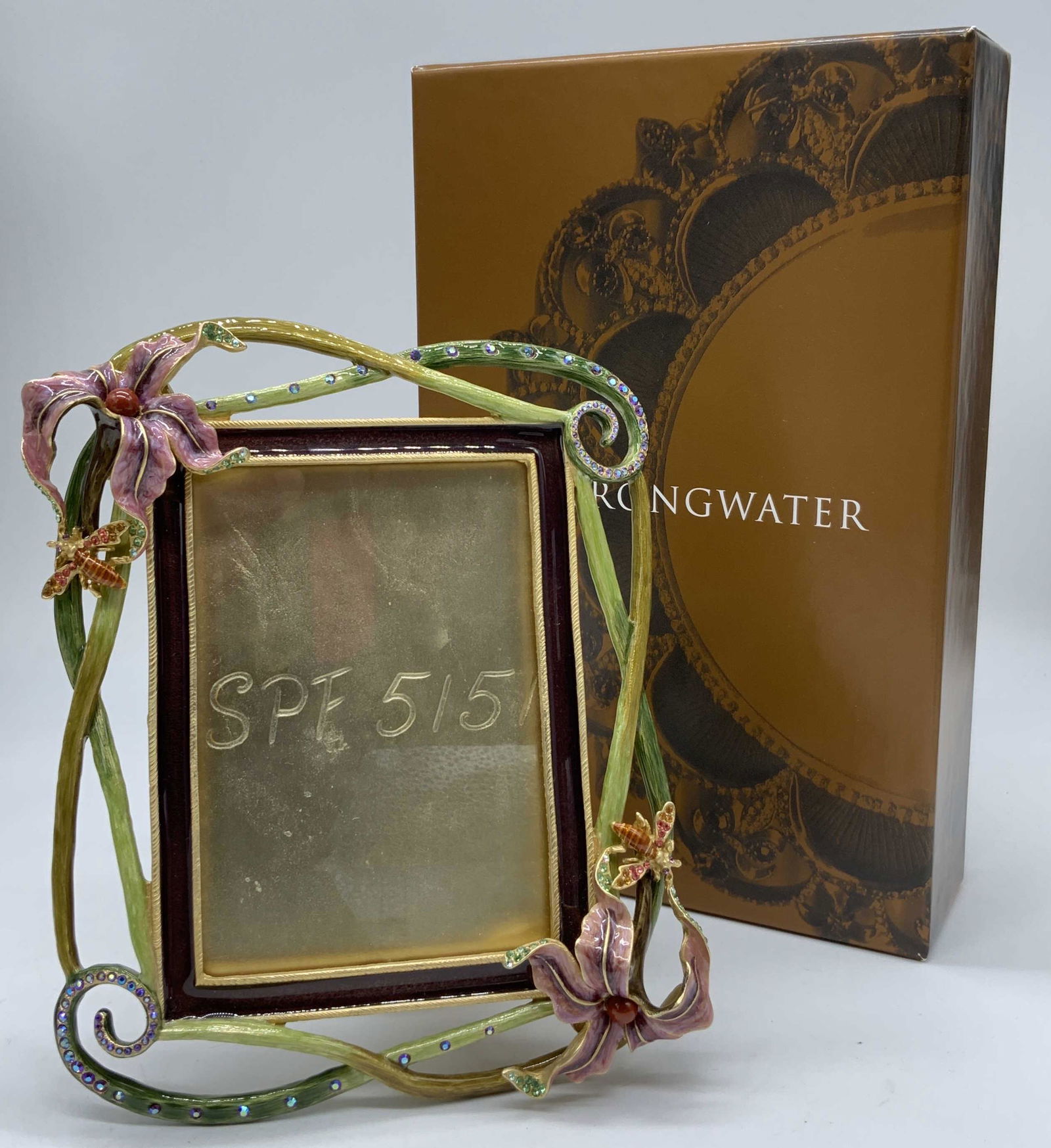 JAY STRONGWATER Floral Motif Picture Frame (1 of 6)