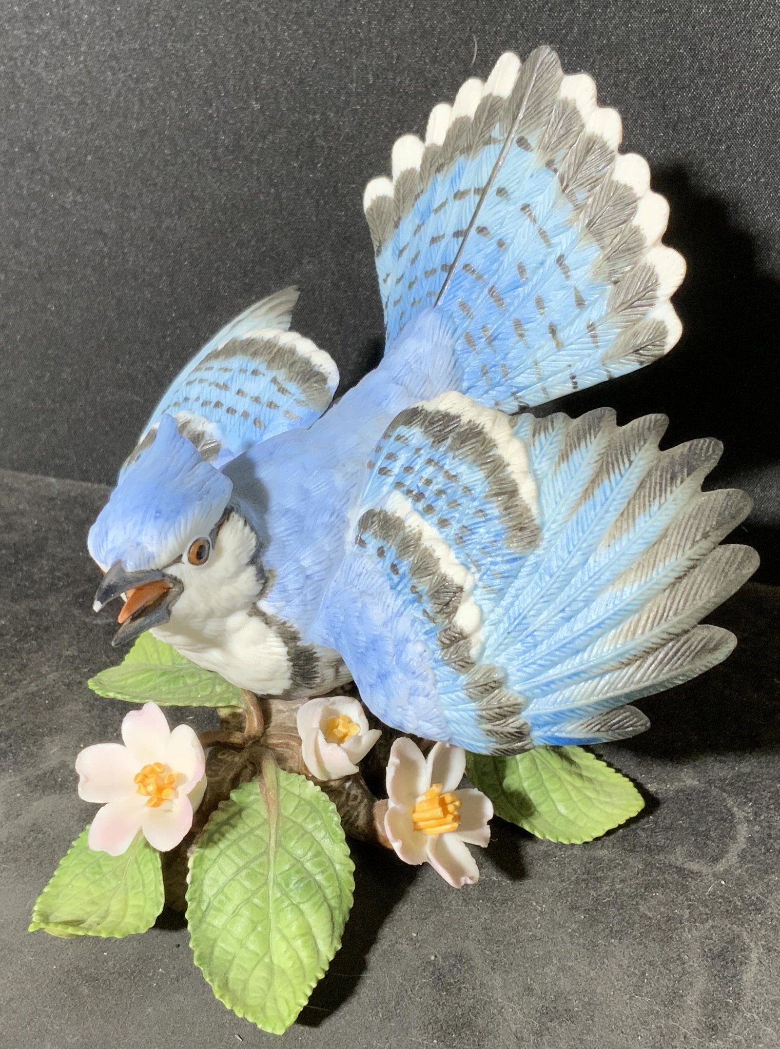 Hand Painted LENOX Blue Jay Figural (1 of 8)