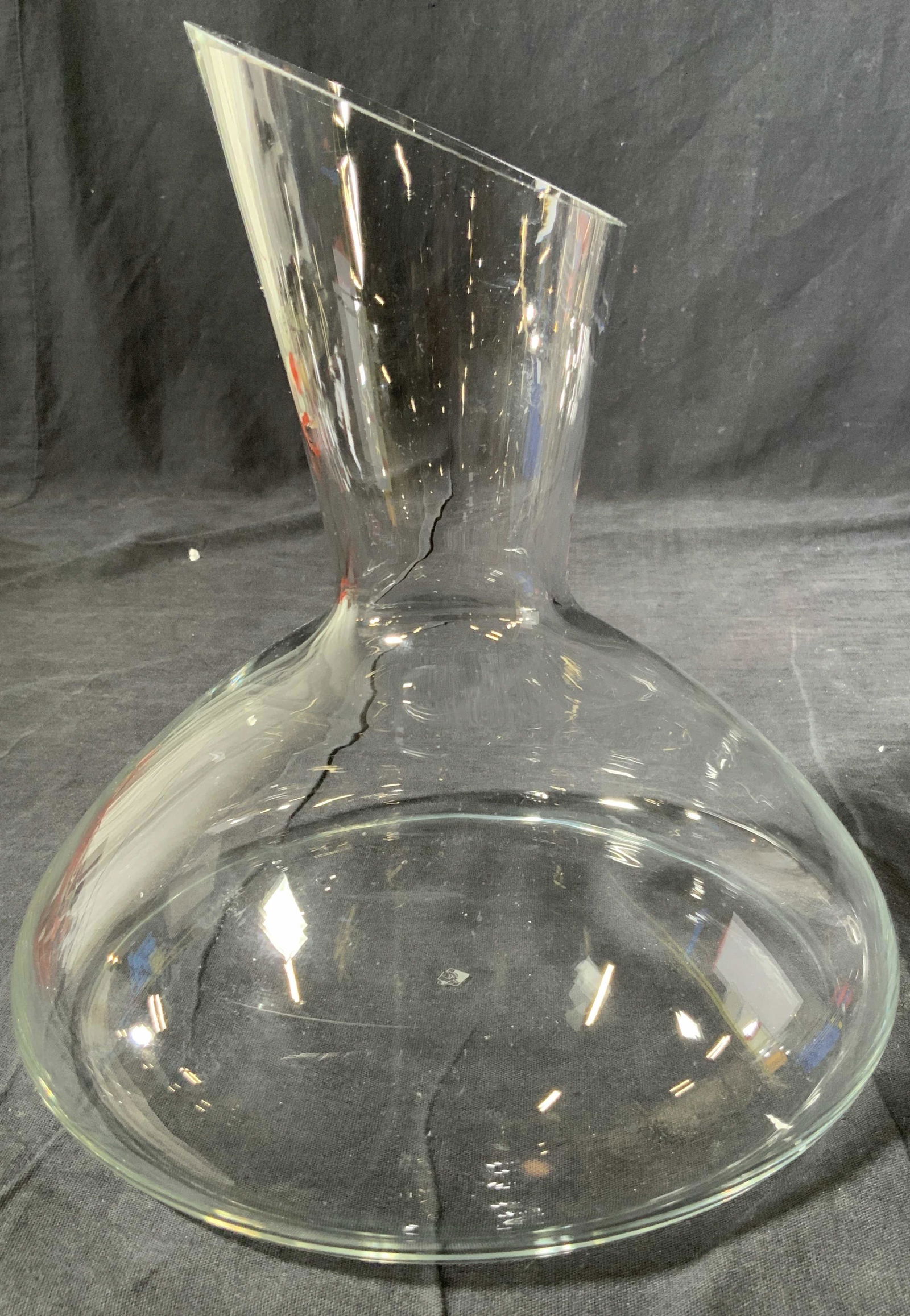 Contemporary Style Glass Decanter Vase (1 of 8)