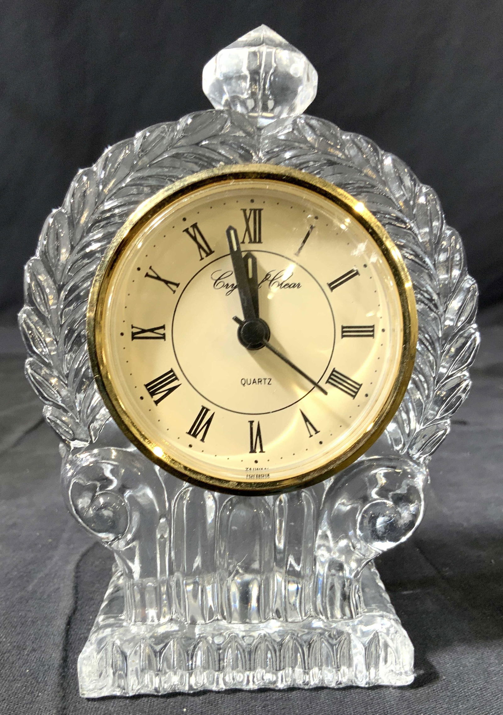 Crystal Clear Desk Clock (1 of 7)