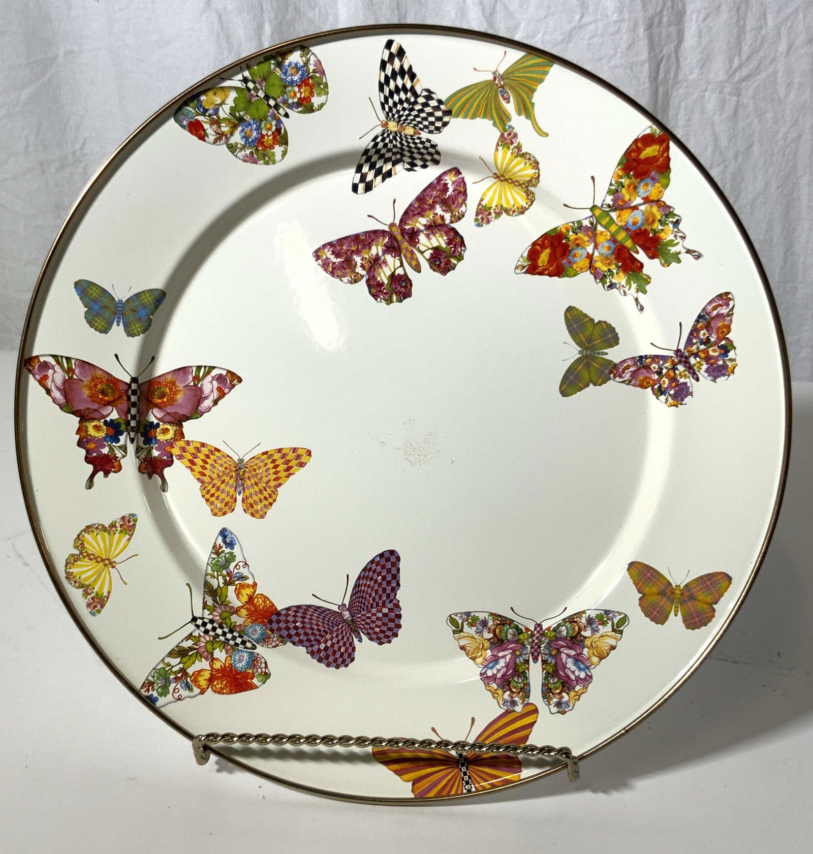 MACKENZIE-CHILDS Butterfly Platter (1 of 8)