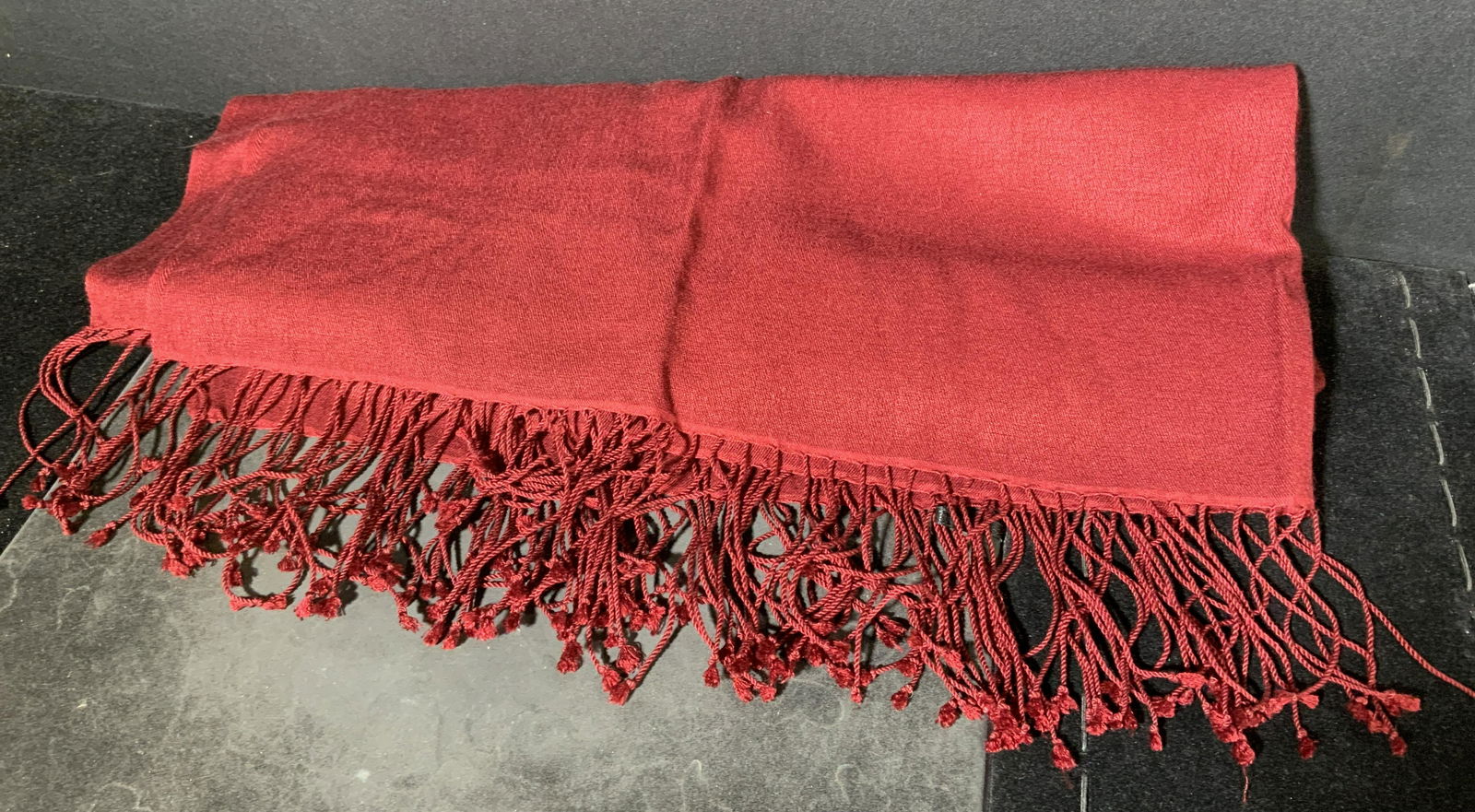 Fringed Wool Scarf (1 of 5)