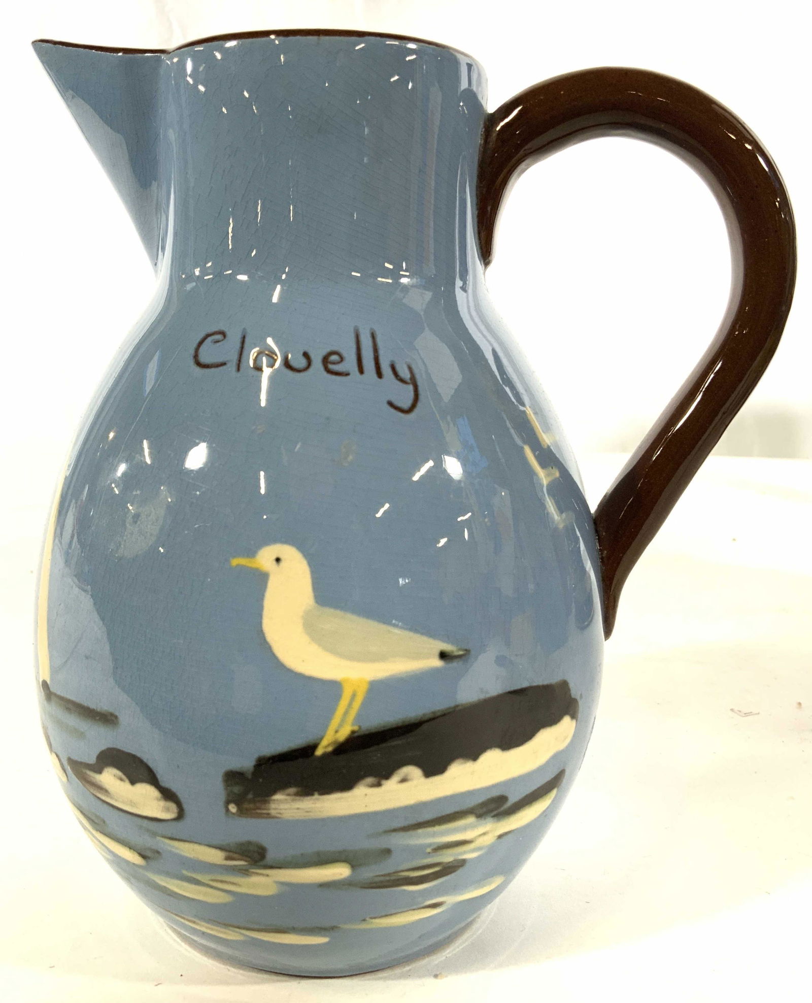 Clovelly Hand Painted Ceramic Pitcher (1 of 9)