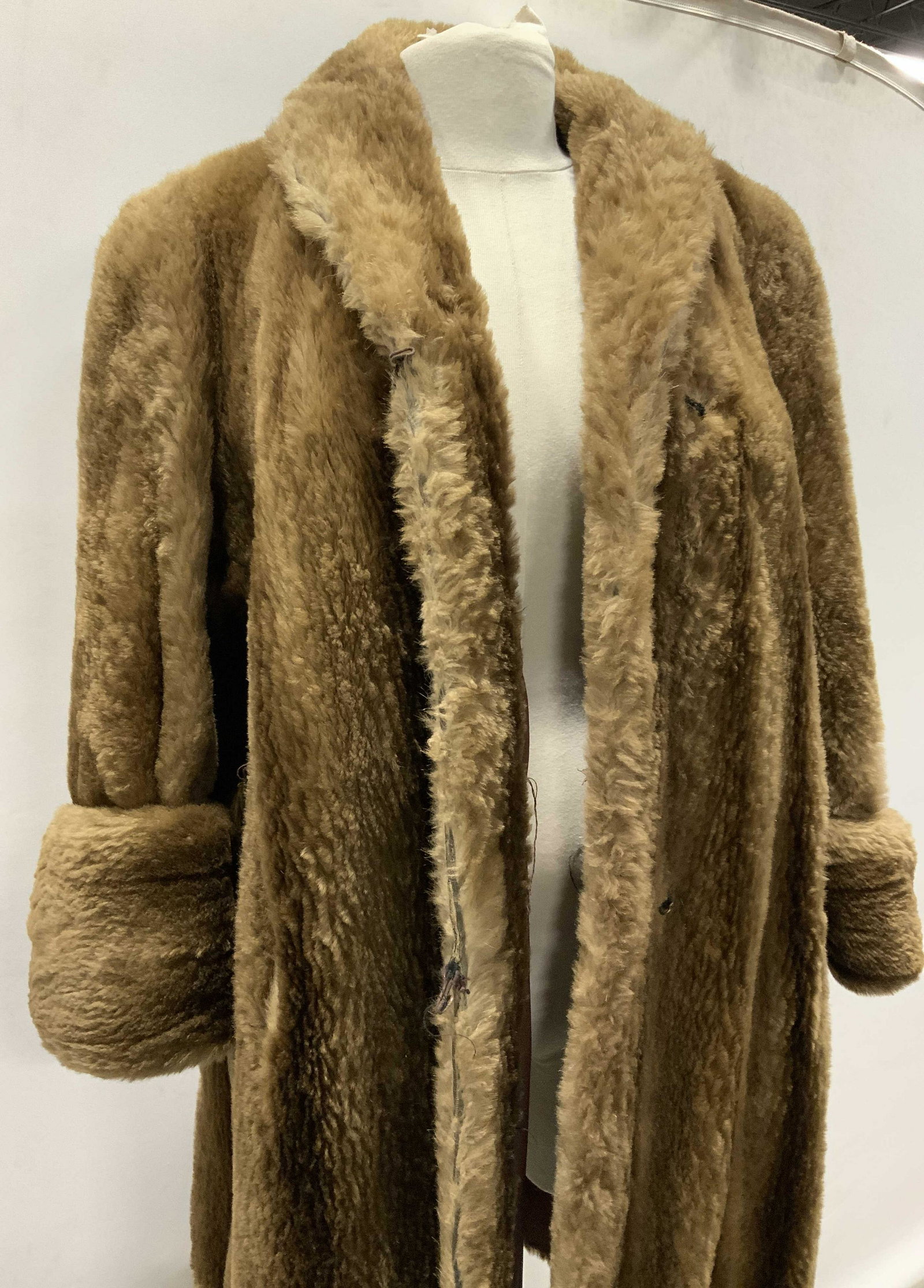 Woman’s Faux Fur & Polyester Lined Winter Coat (1 of 16)