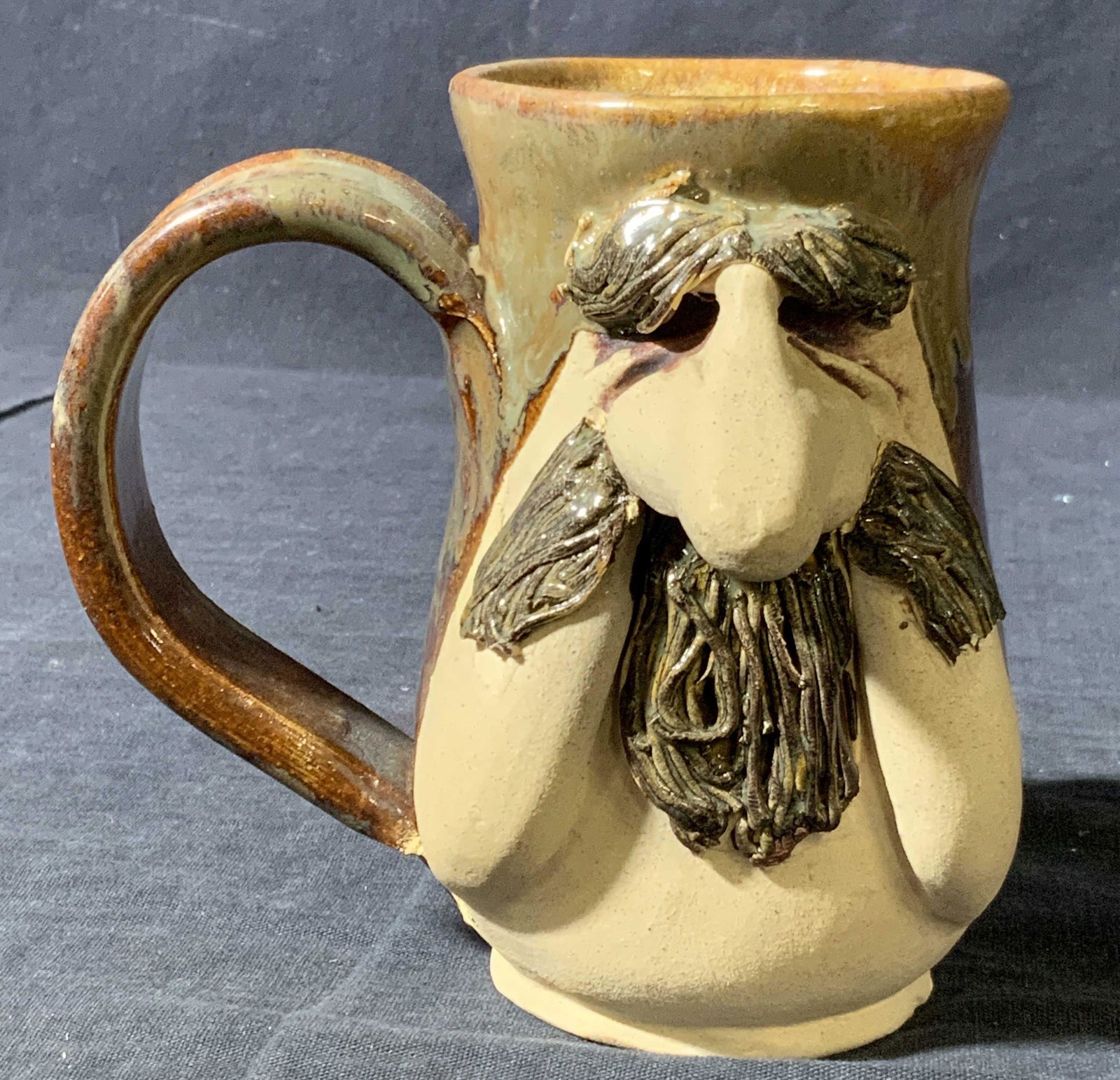 Hand Made Ceramic Face Mug (1 of 9)