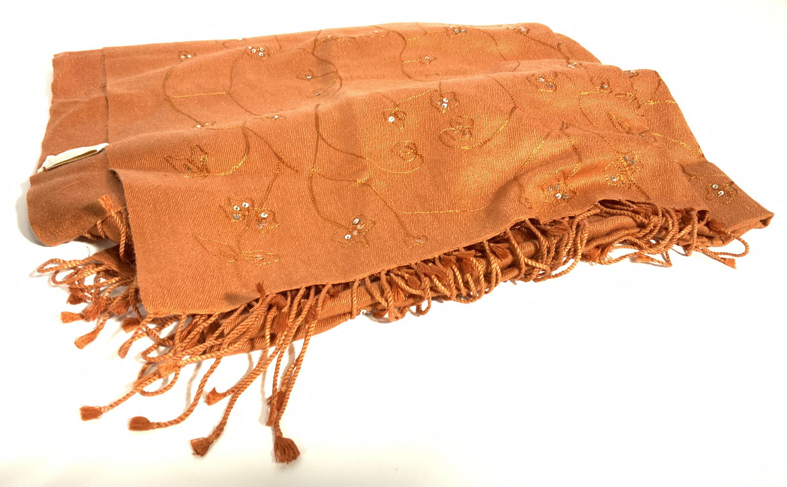 Fringed Pashmina Scarf (1 of 7)