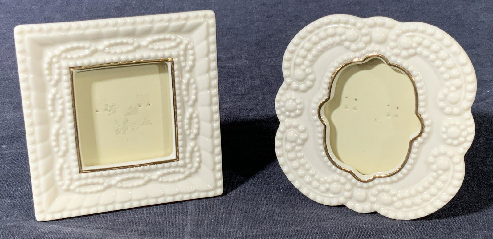 2 Small Lenox Porcelain Picture Frames (1 of 8)