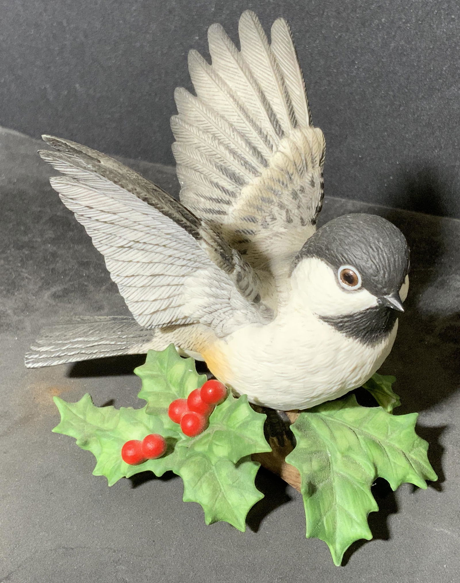 Hand Painted LENOX Chickadee (1 of 6)