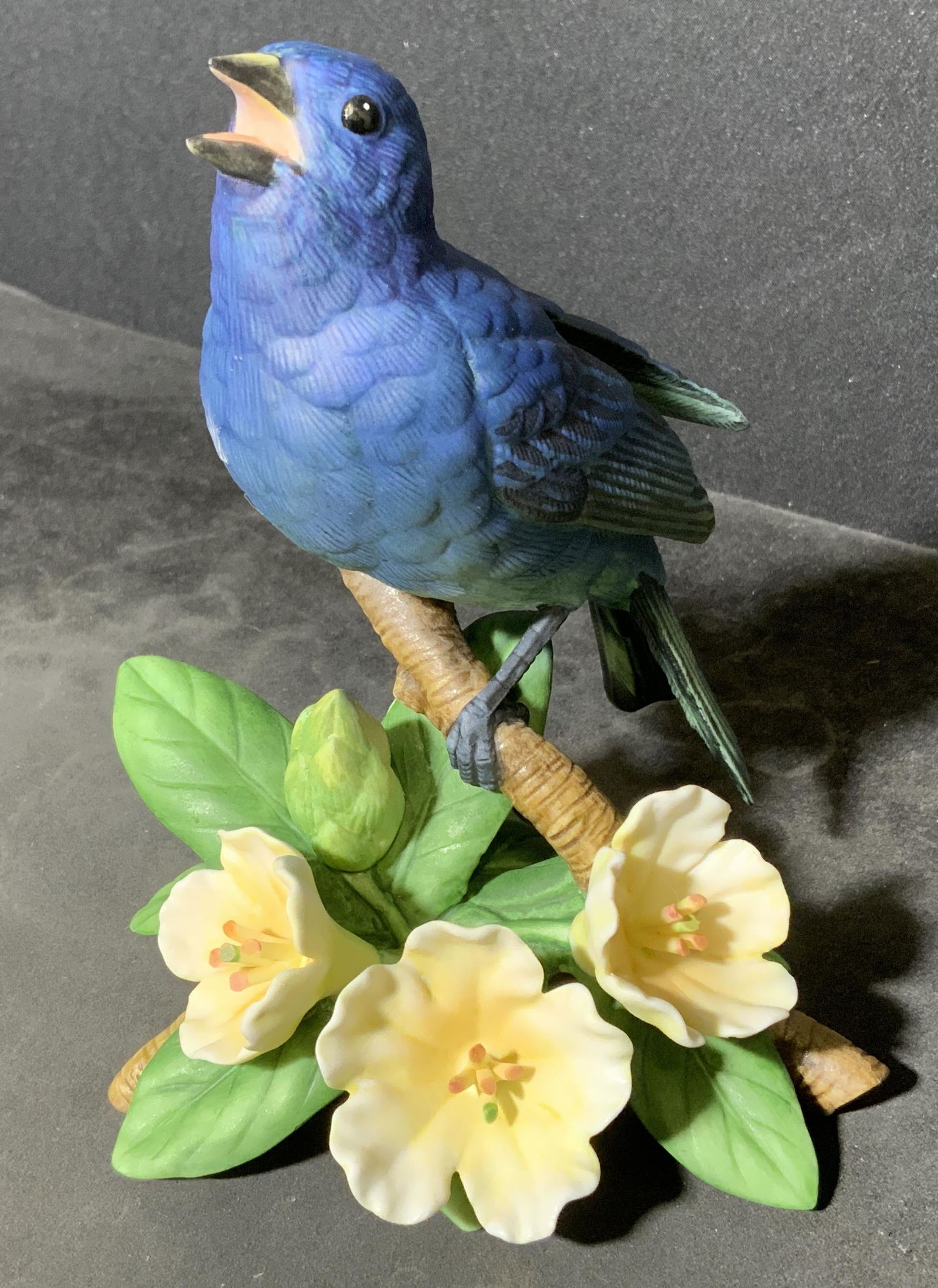 Hand painted Indigo Bunting Figural, Lenox (1 of 6)