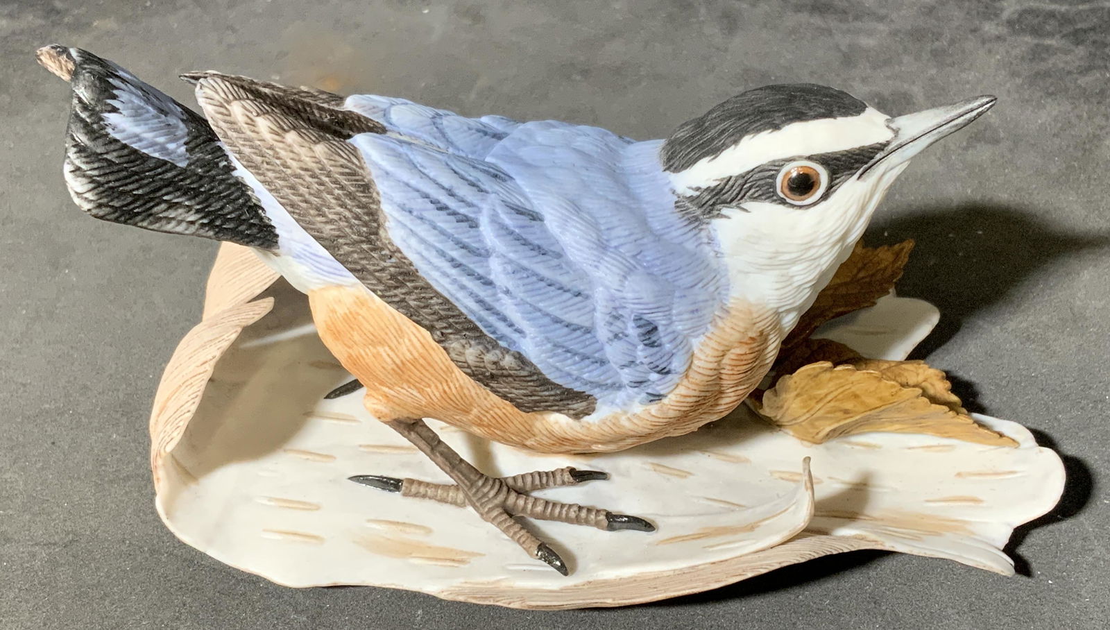 Hand painted Red-Breasted Nuthatch, Lenox (1 of 5)