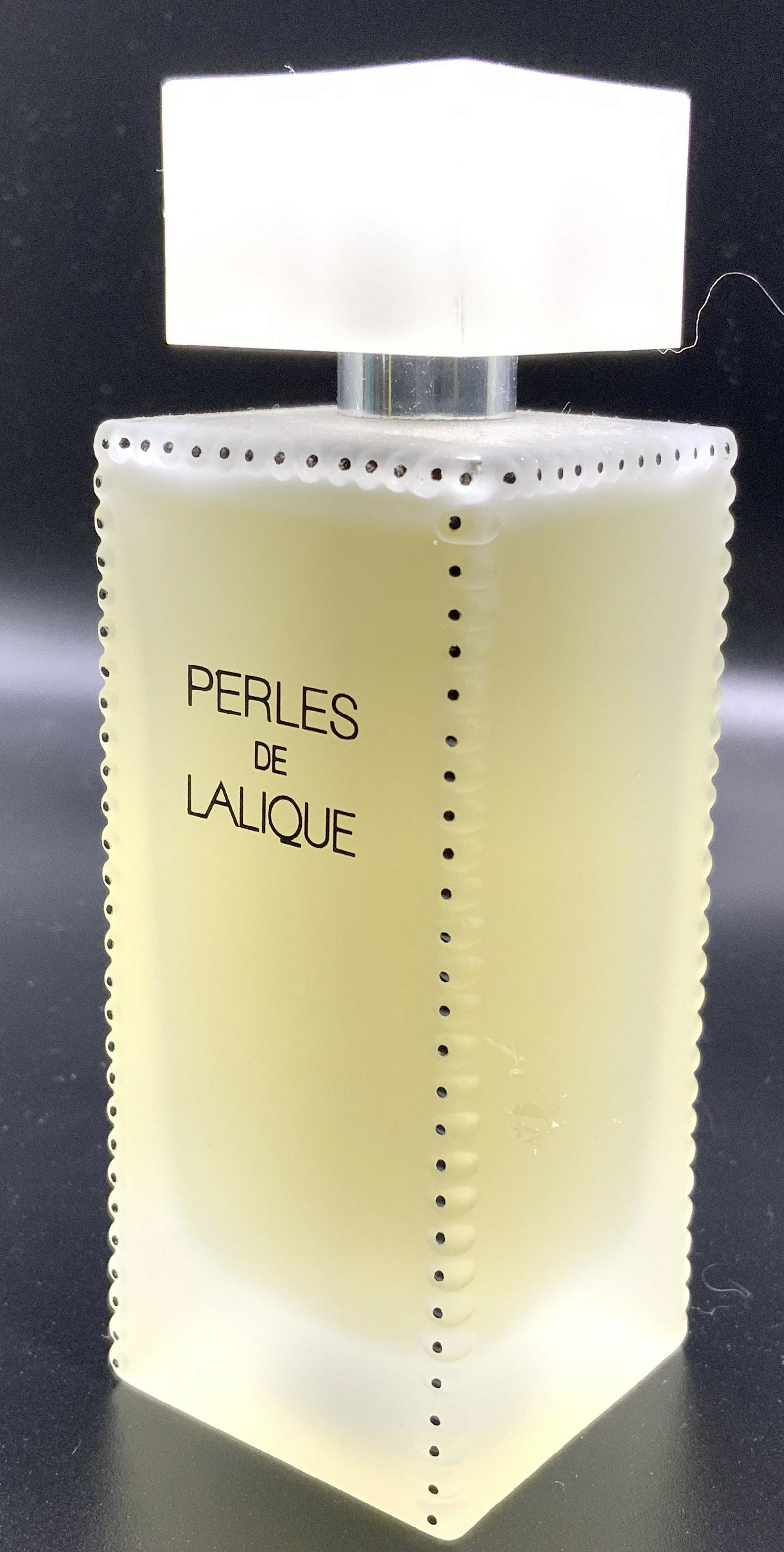 PERLES DE LALIQUE Perfume In Frosted Bottle (1 of 7)