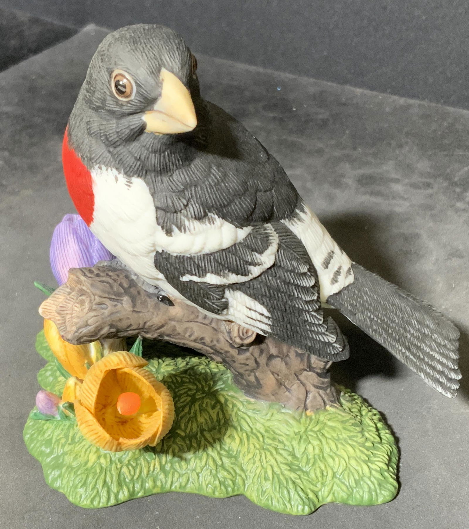 Hand Painted Rose-Breasted Grosbeak, Lenox (1 of 6)