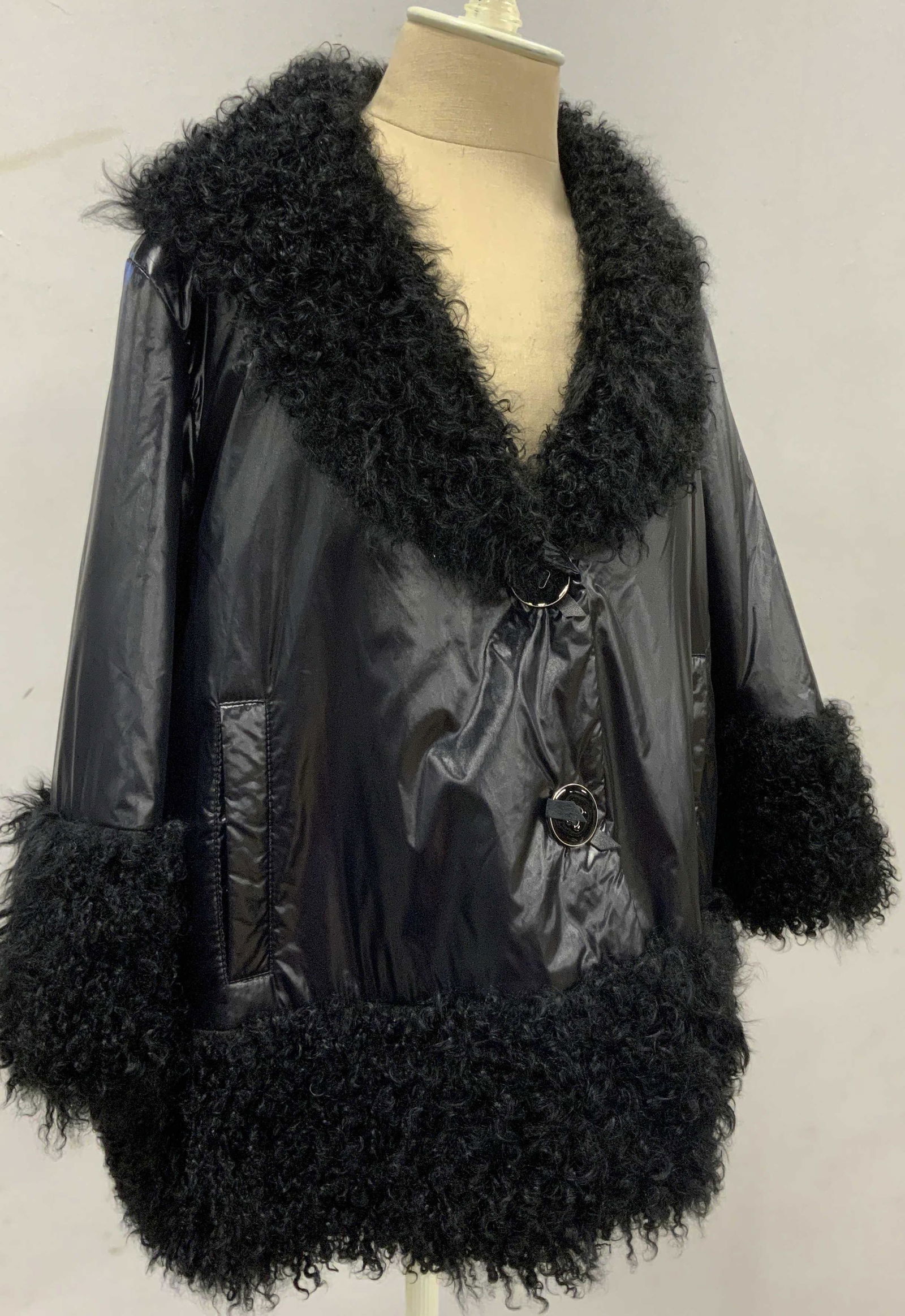 Womans Polyester and Faux Fur L Jacket (1 of 10)
