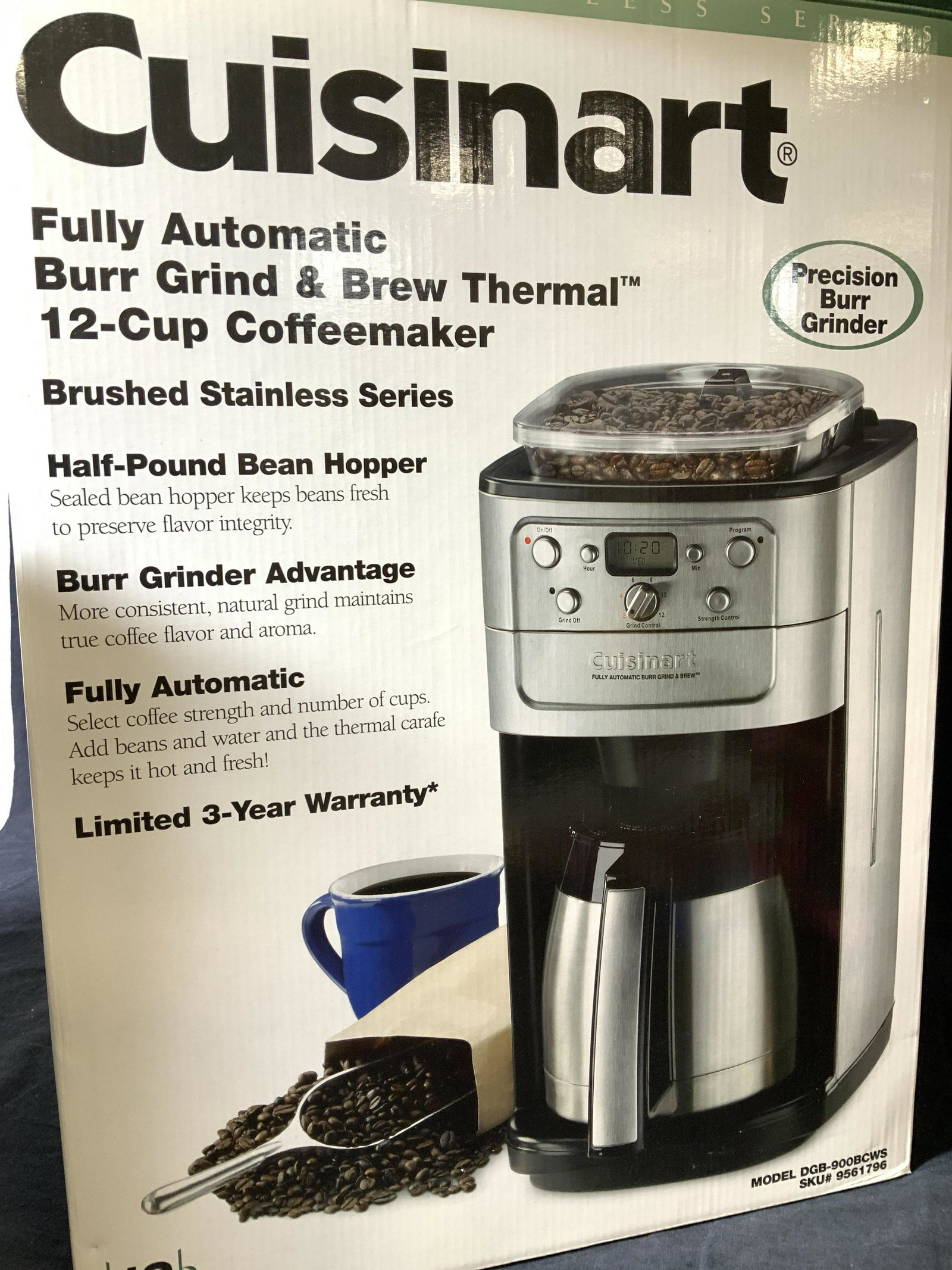 CUISINART Coffeemaker Appliance, NIB (1 of 5)