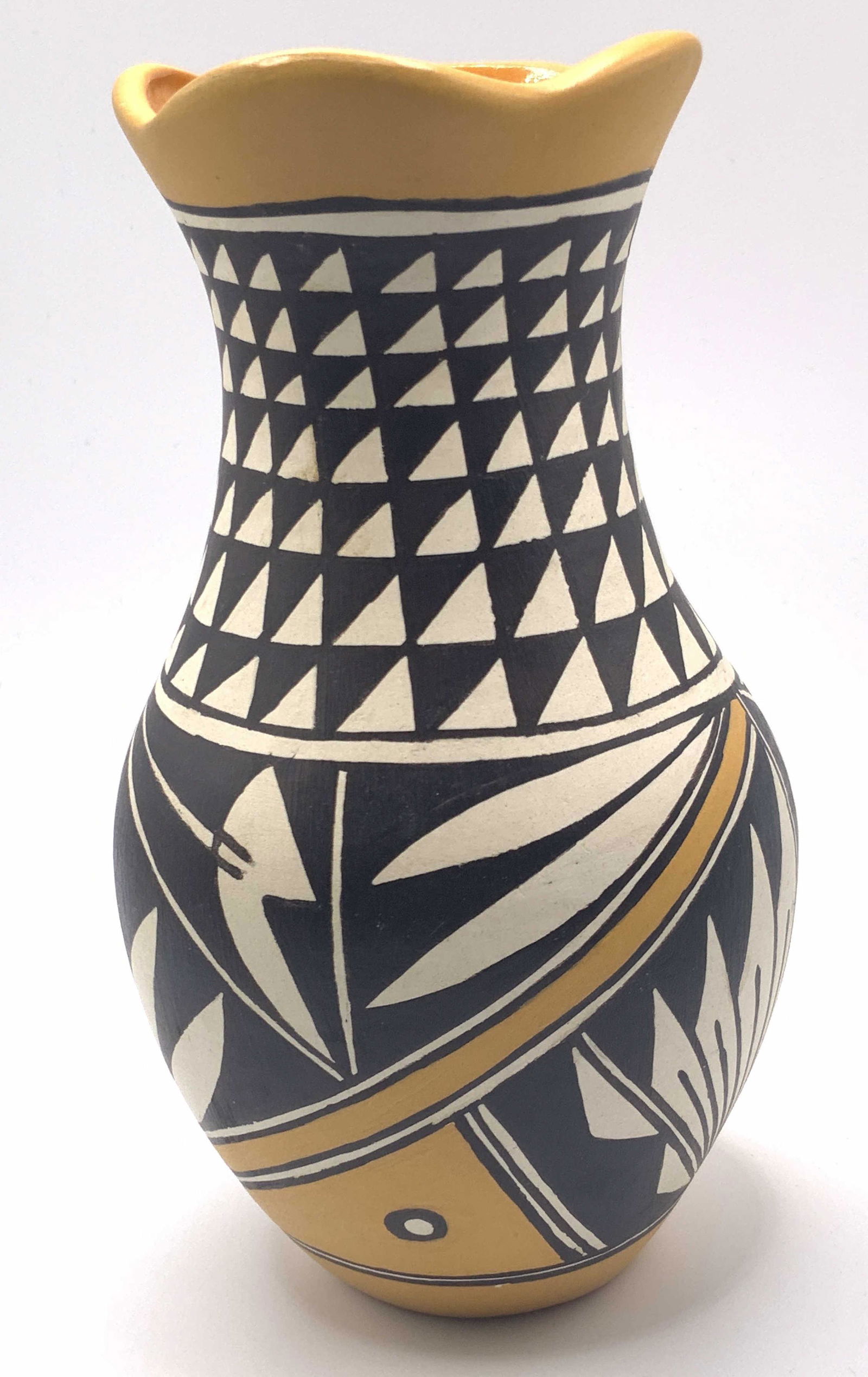Vintage TORIVIA Signed Handmade Ceramic Vase (1 of 6)