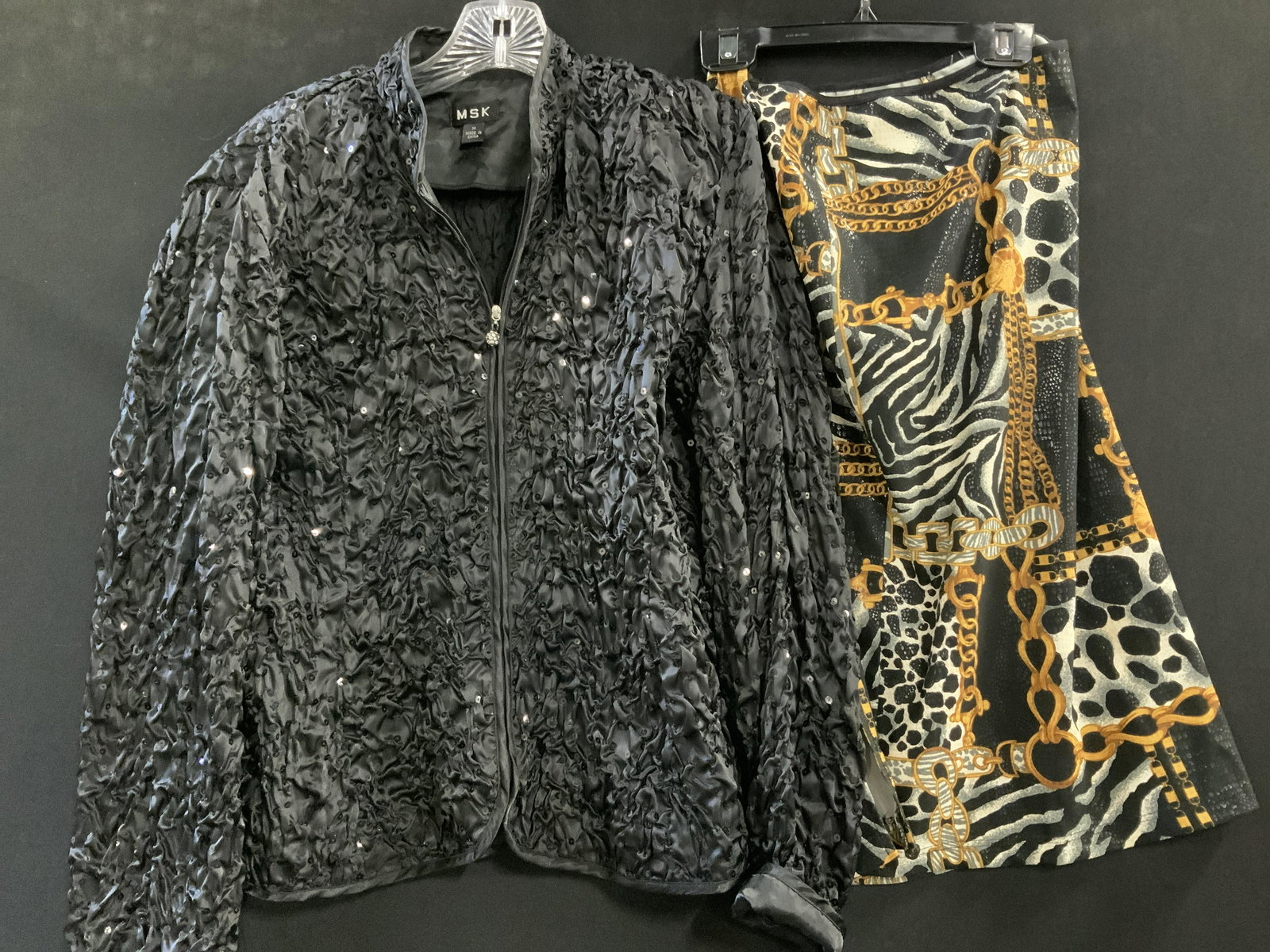 MSK Dressy Jacket & Chanel Style Skirt (1 of 8)