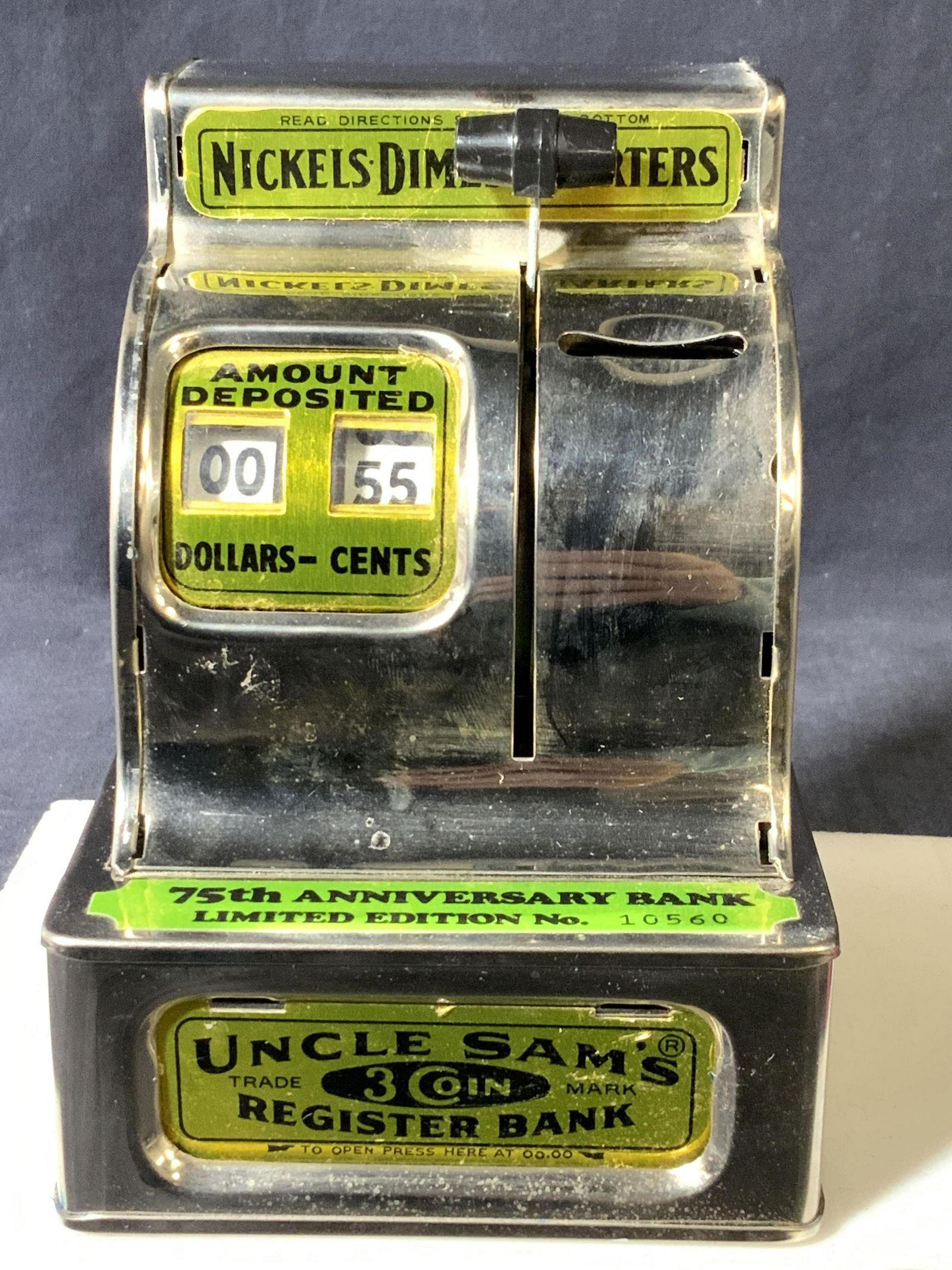 Vtg Uncle Sam’s Cash Register Bank, Ltd Ed (1 of 6)