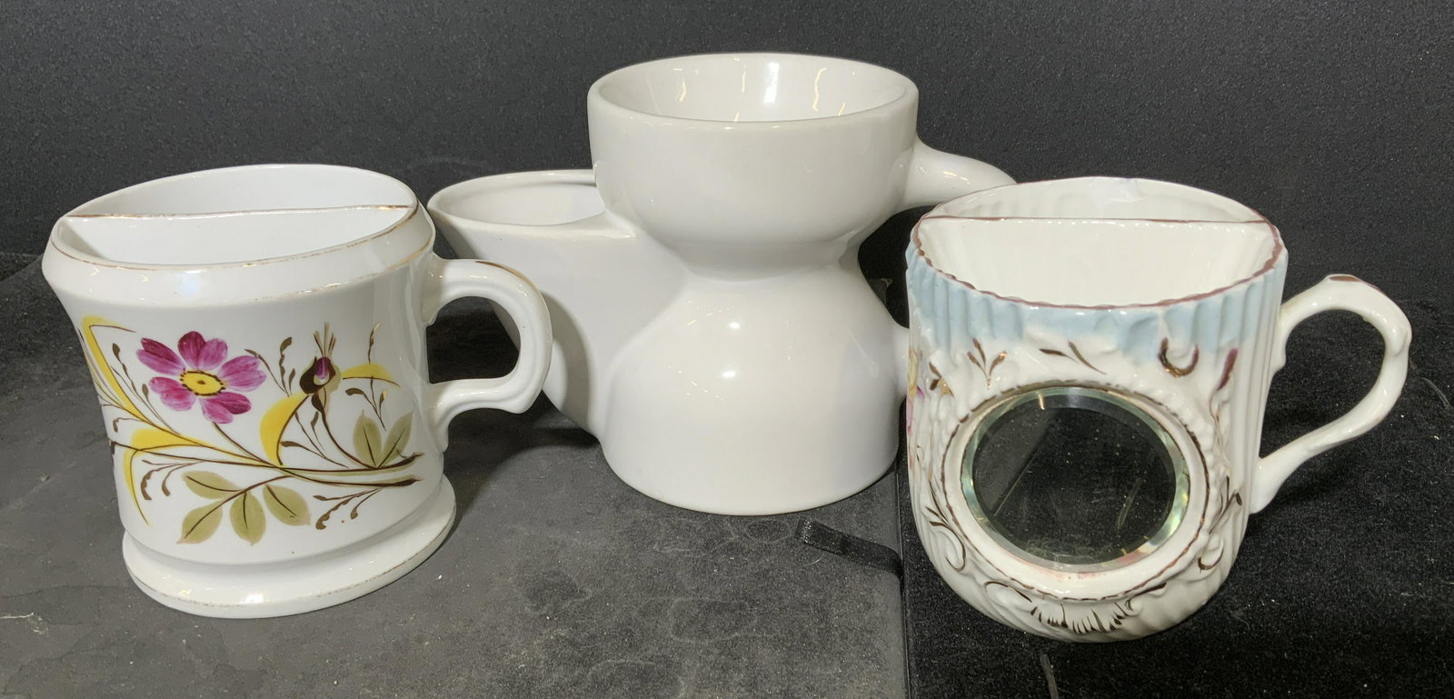 Lot 3 Ceramic Shaving Mugs (1 of 5)
