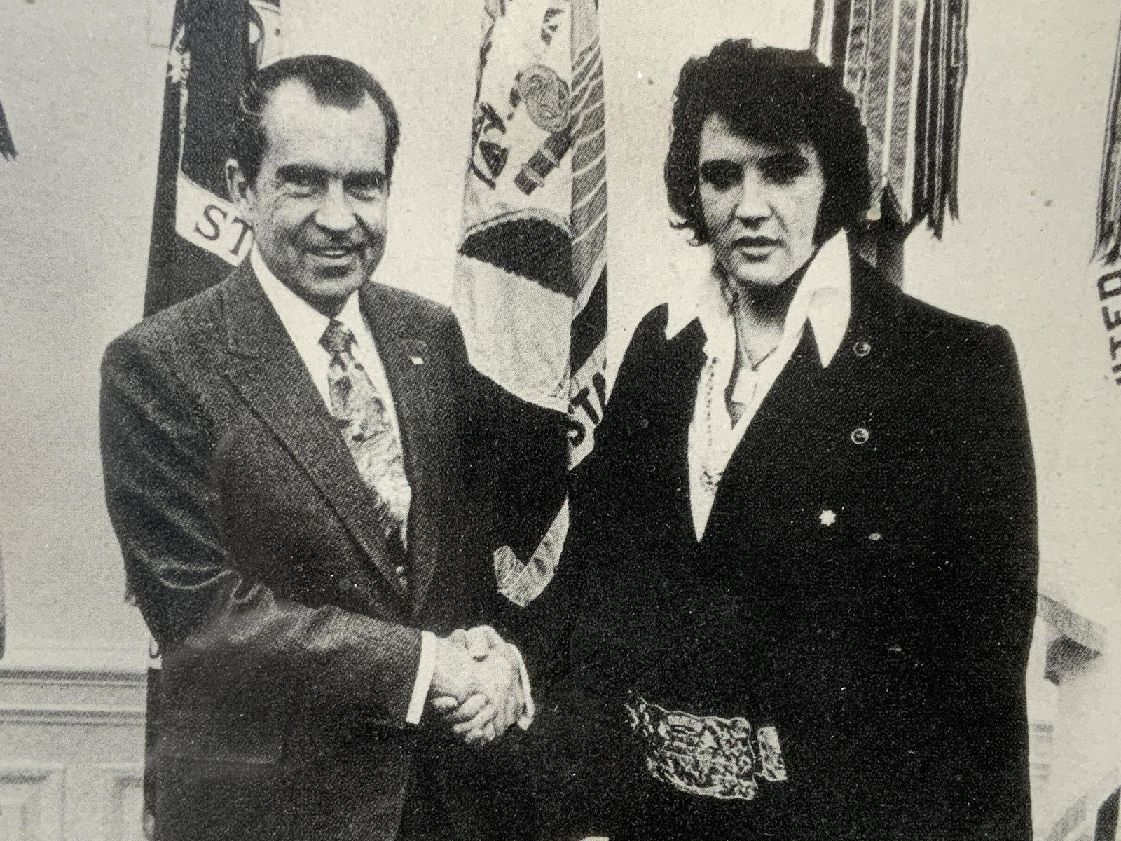 Framed Print Nixon & Elvis (1 of 6)