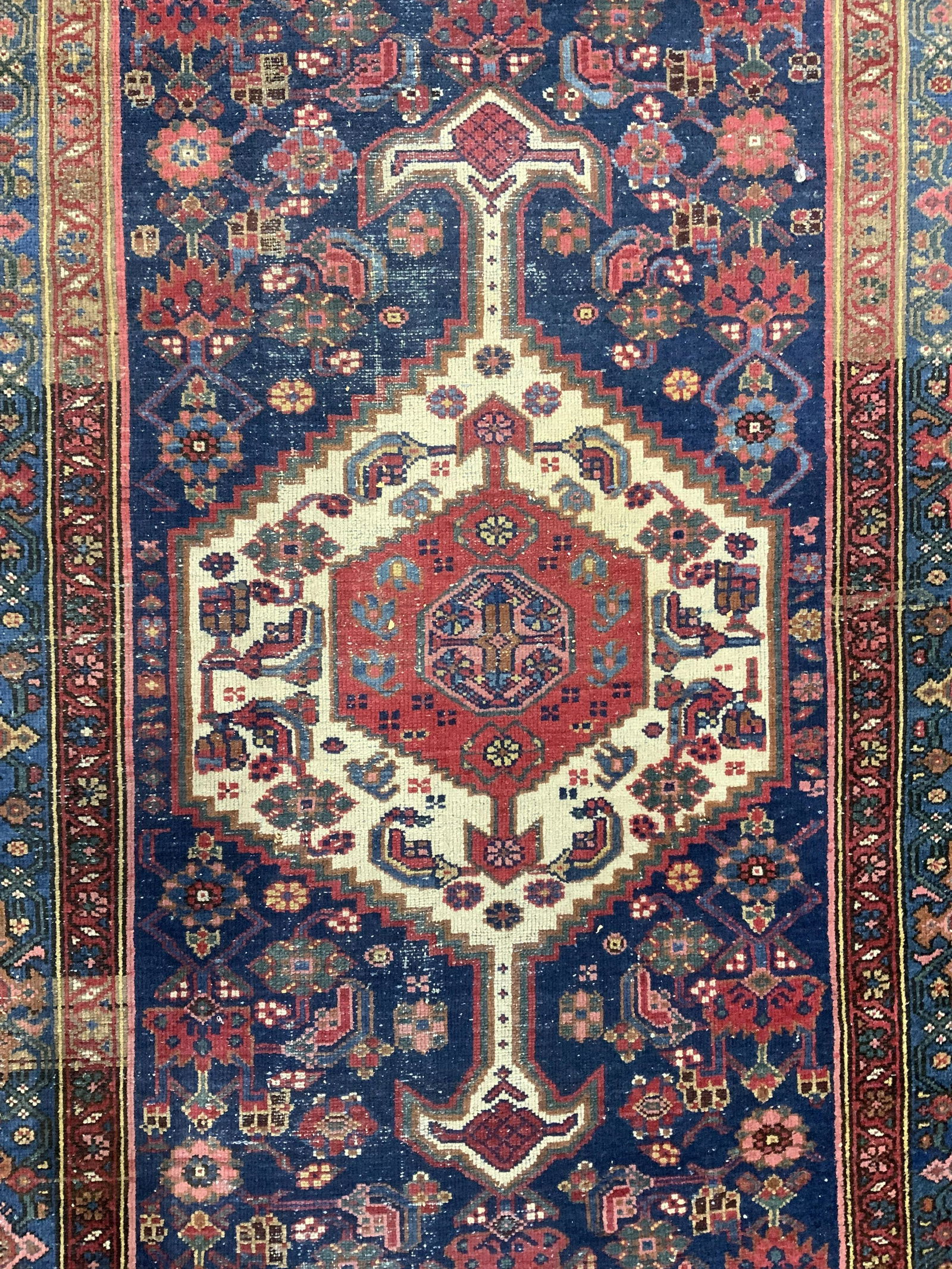 Antique Handmade Wool Area Rug (1 of 9)