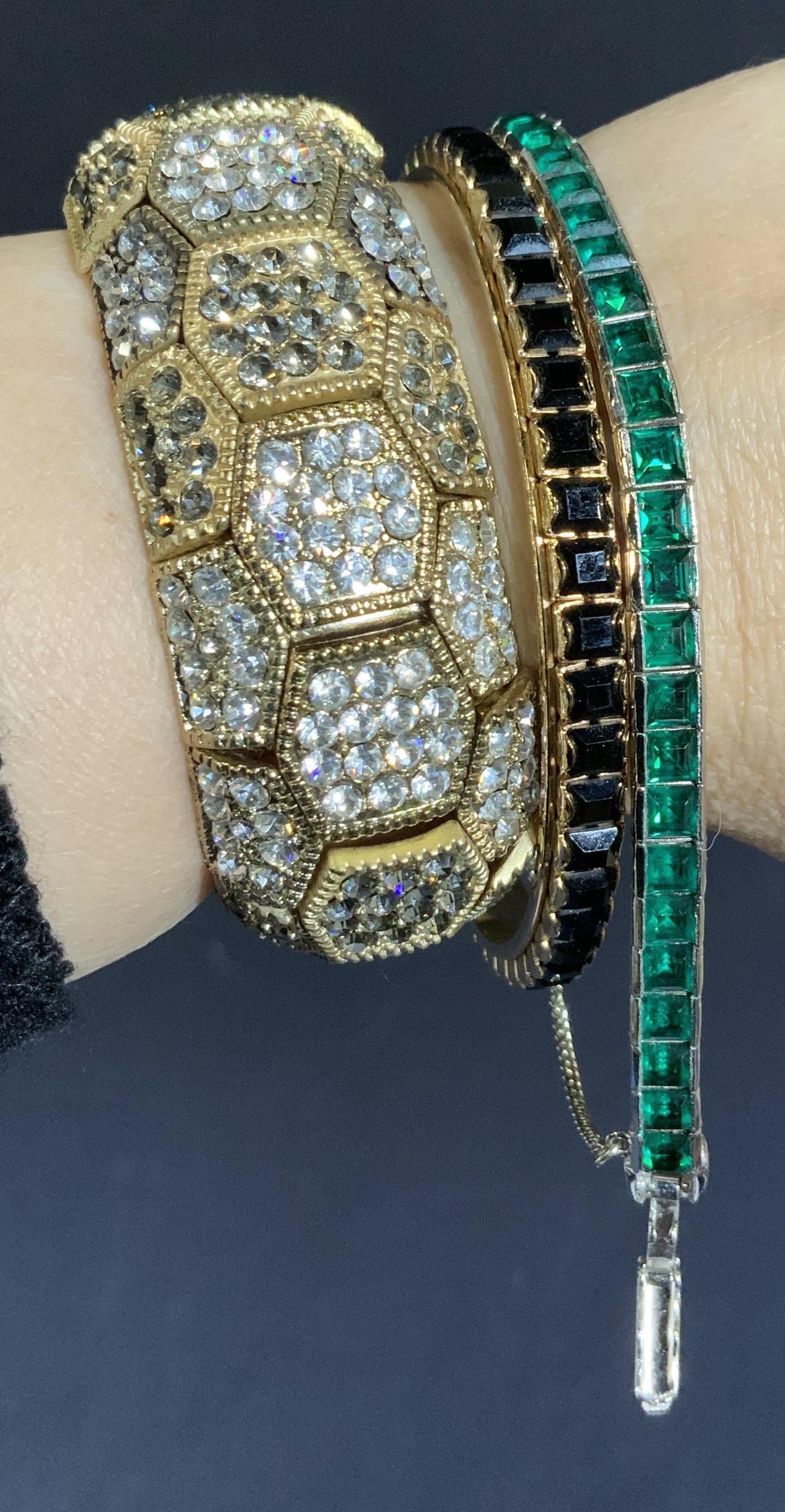 Group 3 Crystal & Rhinestone Fashion Bracelets (1 of 7)