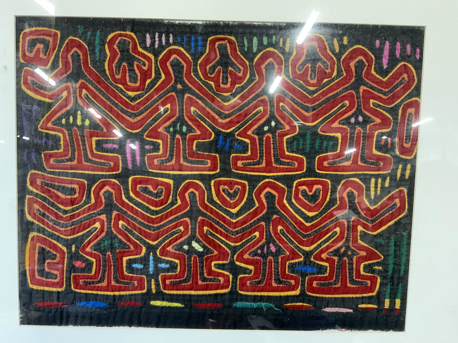 Framed Quilted Fabric Artwork (1 of 6)