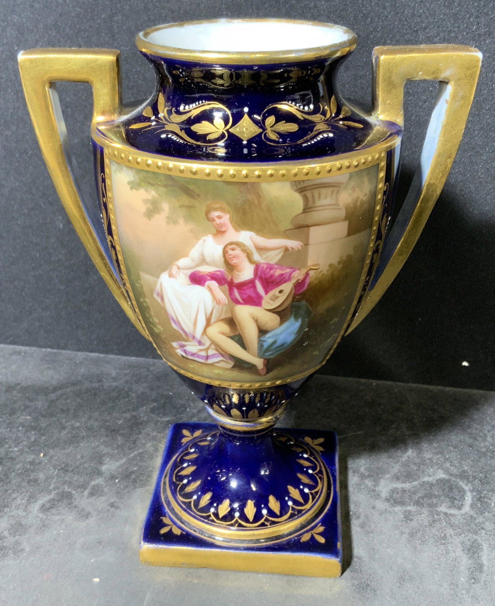 Hand Painted Ceramic Urn (1 of 6)