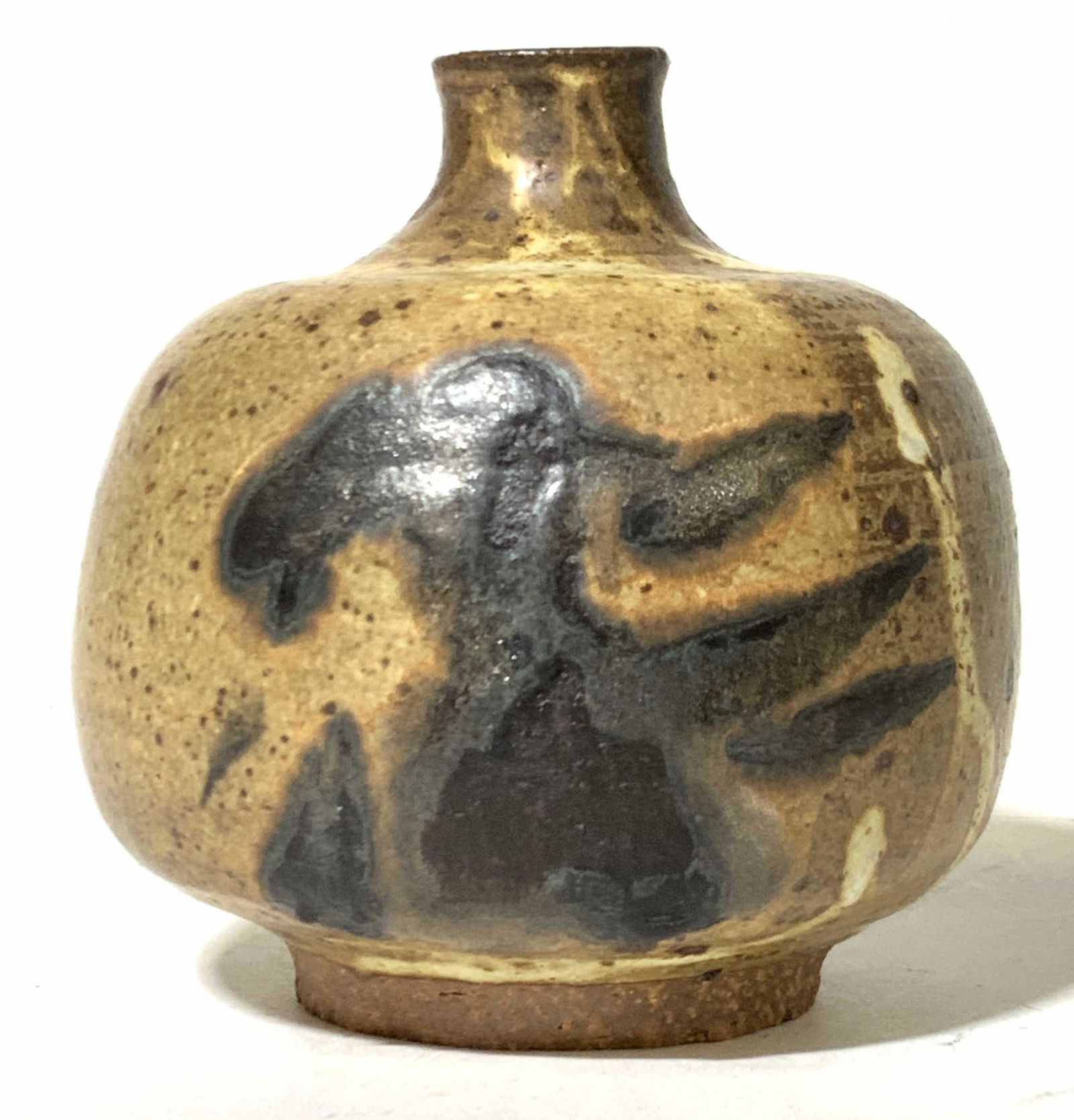 Signed Hand Crafted Asian Ceramic Vessel (1 of 7)