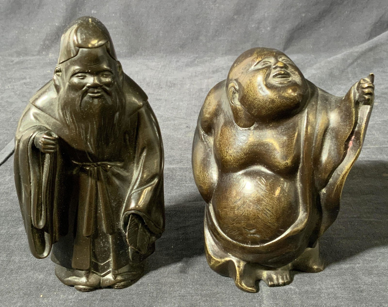 Group Lot 2 Vintage Asian Figurines (1 of 10)