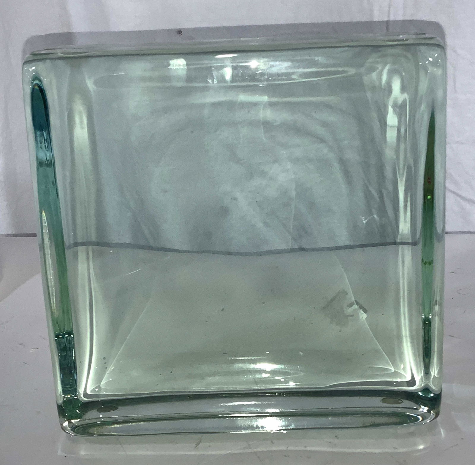 Sea Foam Green Opaline Glass Block (1 of 7)