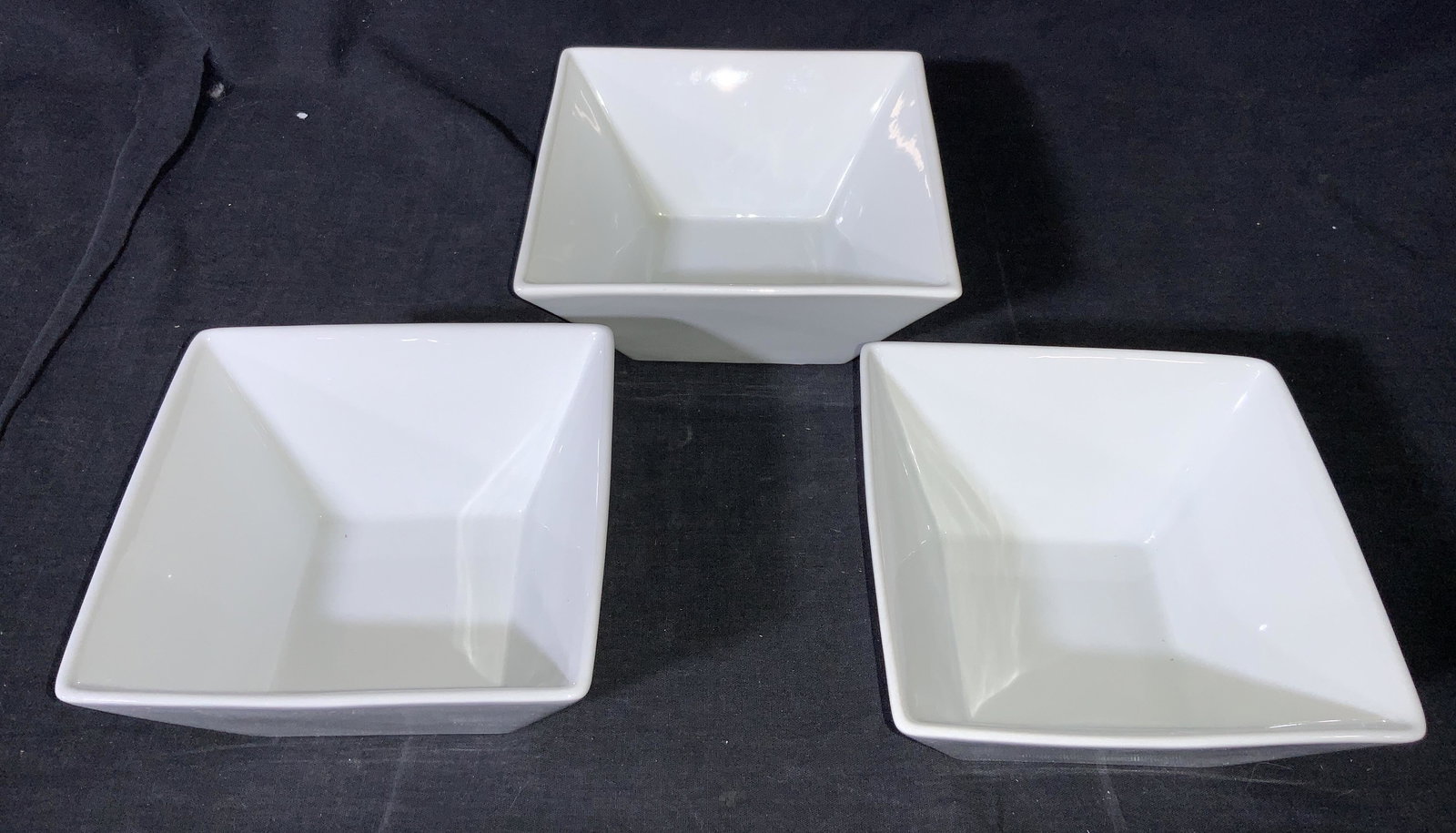 Mixed Set 3 Porcelain Bowls, Crate and Barrel More (1 of 9)