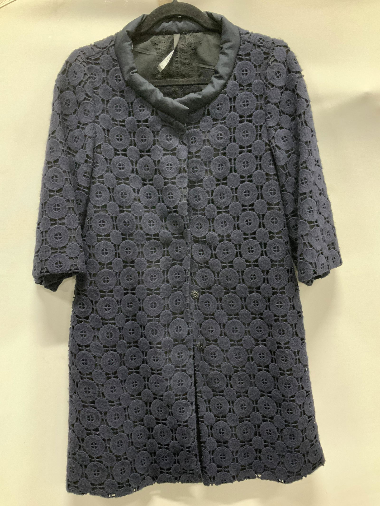 Vintage Style POLECI openwork Wool Coat (1 of 6)