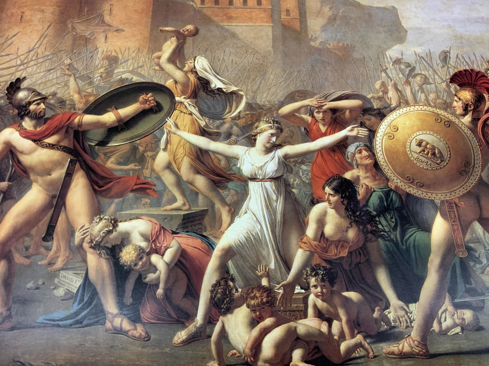 MUSEE DE LOUVRE HQ Art Print of LOUIS DAVID (1 of 6)