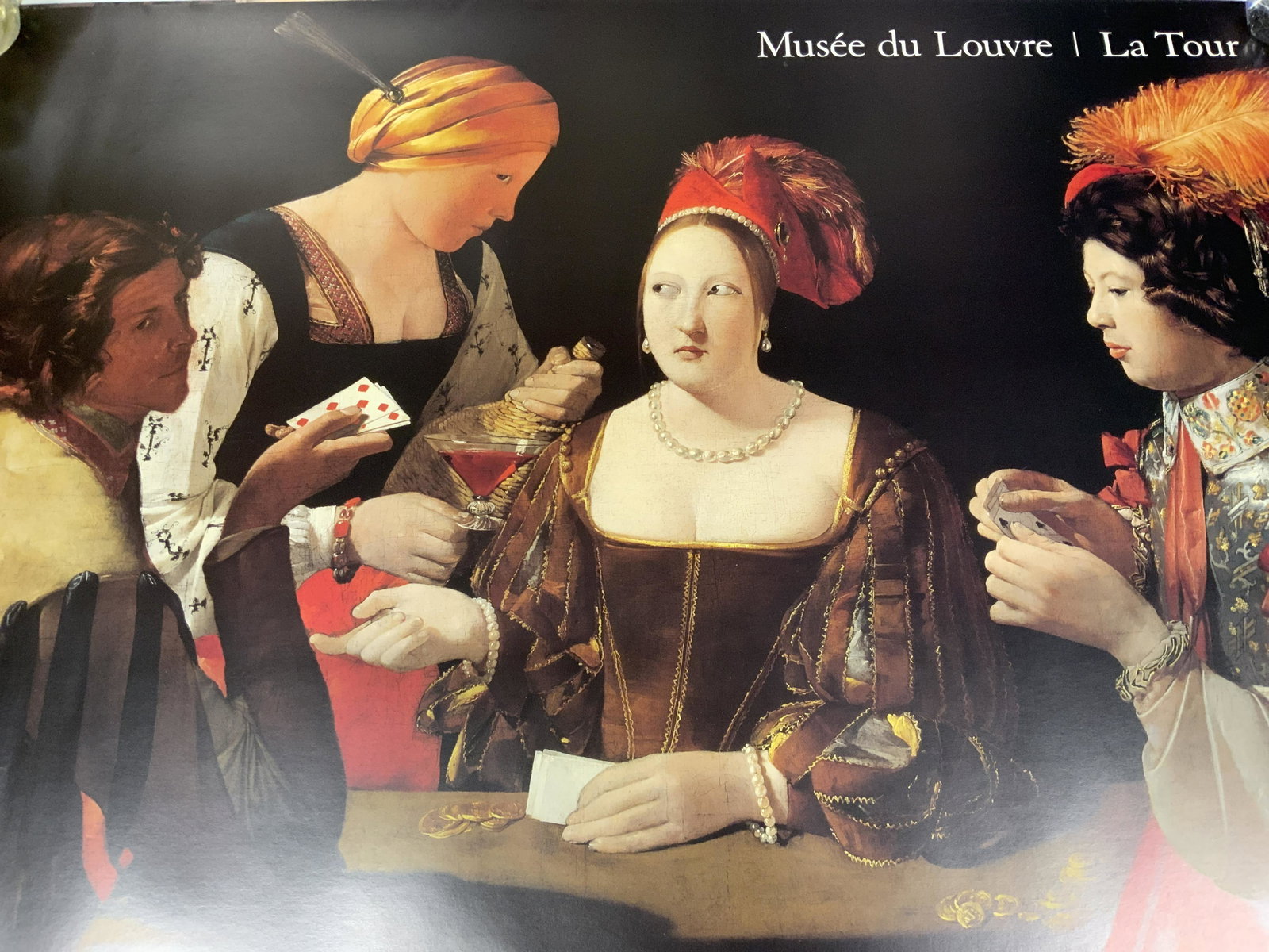 MUSEE DE LOUVRE HQ Art Print of LA TOUR (1 of 6)